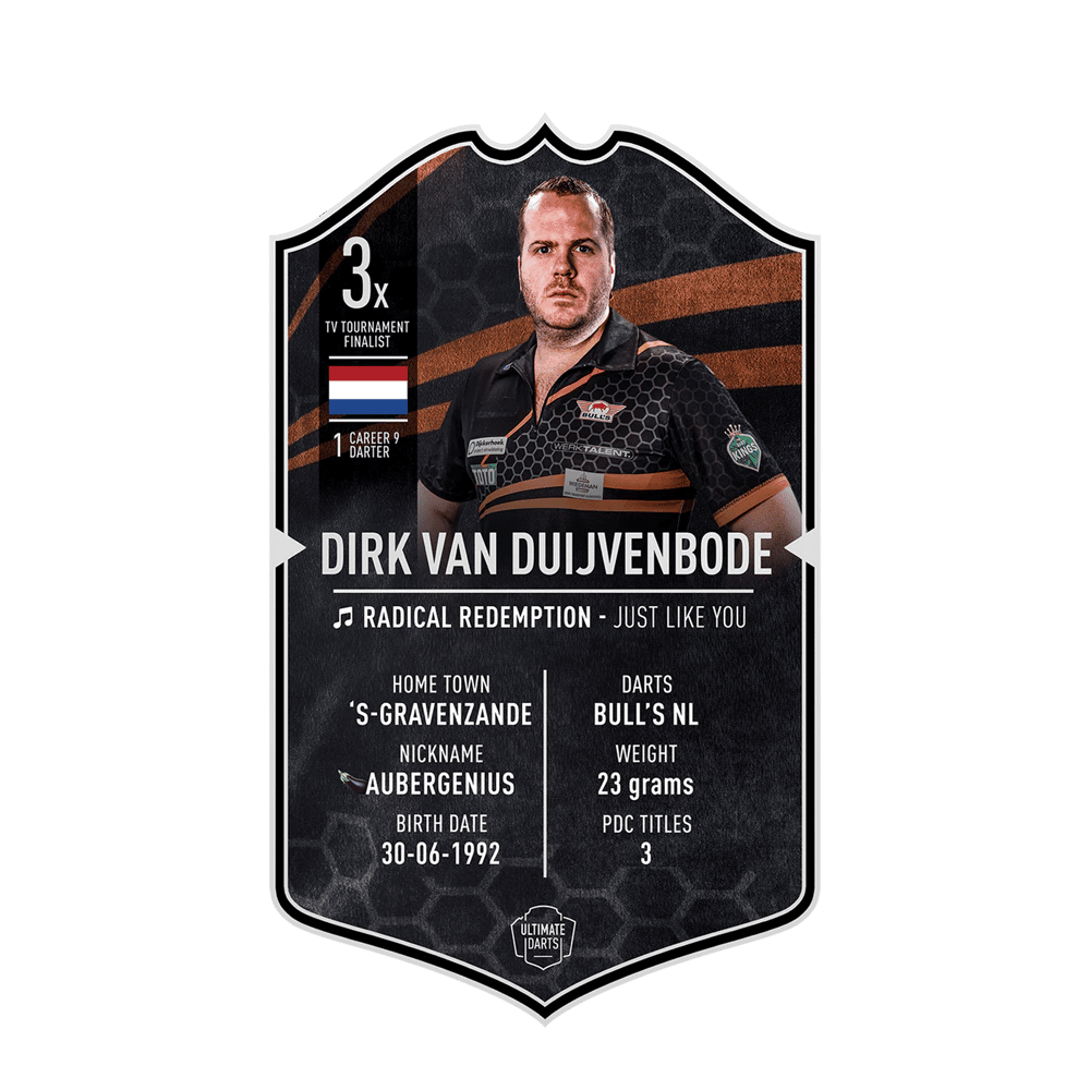 Ultimate Darts Card - Dirk Van Duijvenbode 