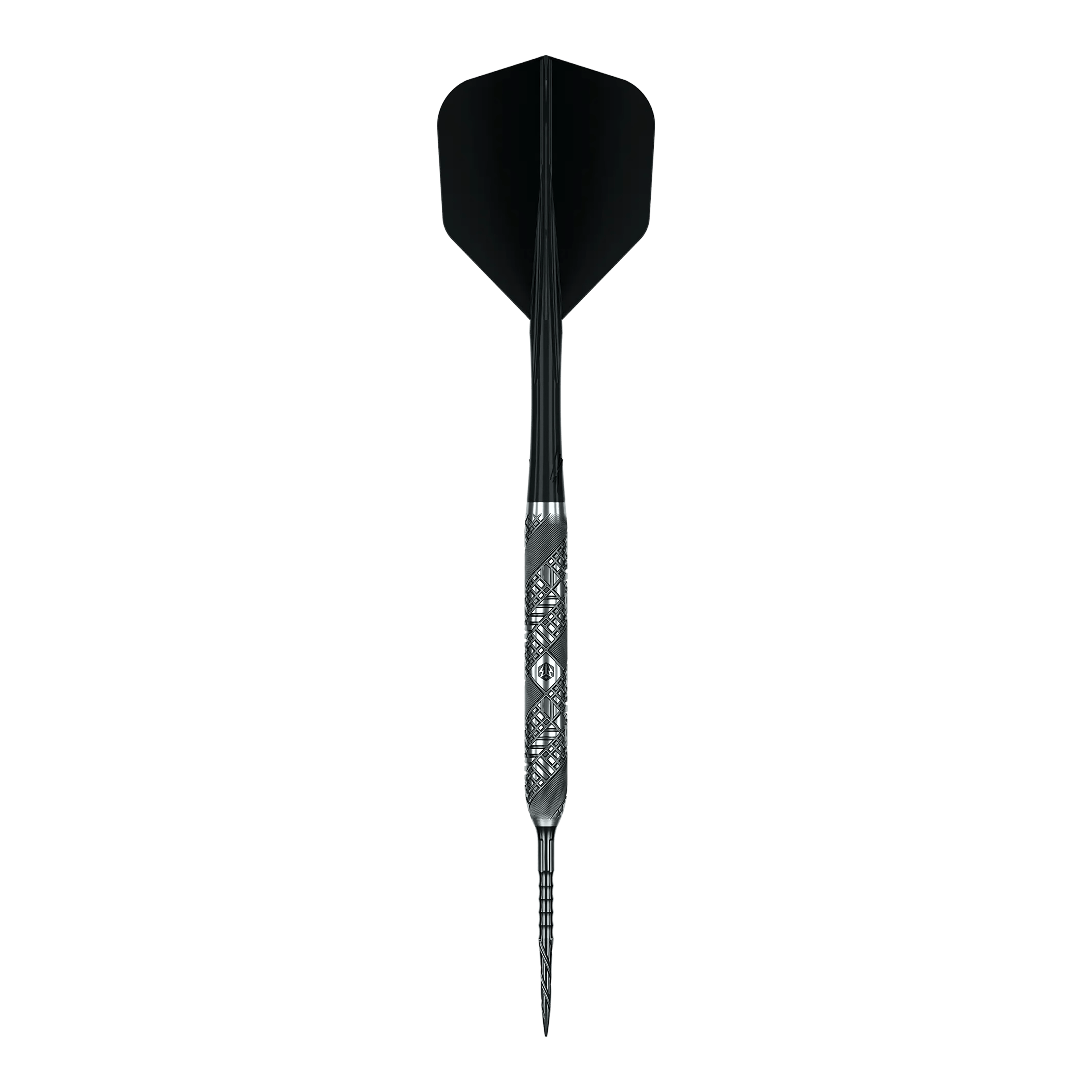 Caliburn Halo H3 Steeldarts - 21,5g Das Bild zeigt die Caliburn Halo H3 Steeldarts - 21,5g. Dies sind klassische Steeldarts mit silbernem Design.