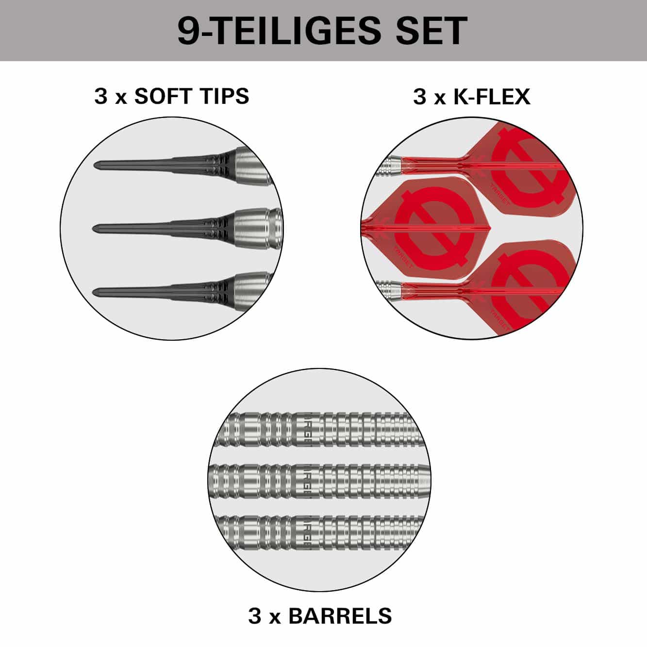 Target Group O 12 Softdarts Target Group O 12 Softdarts