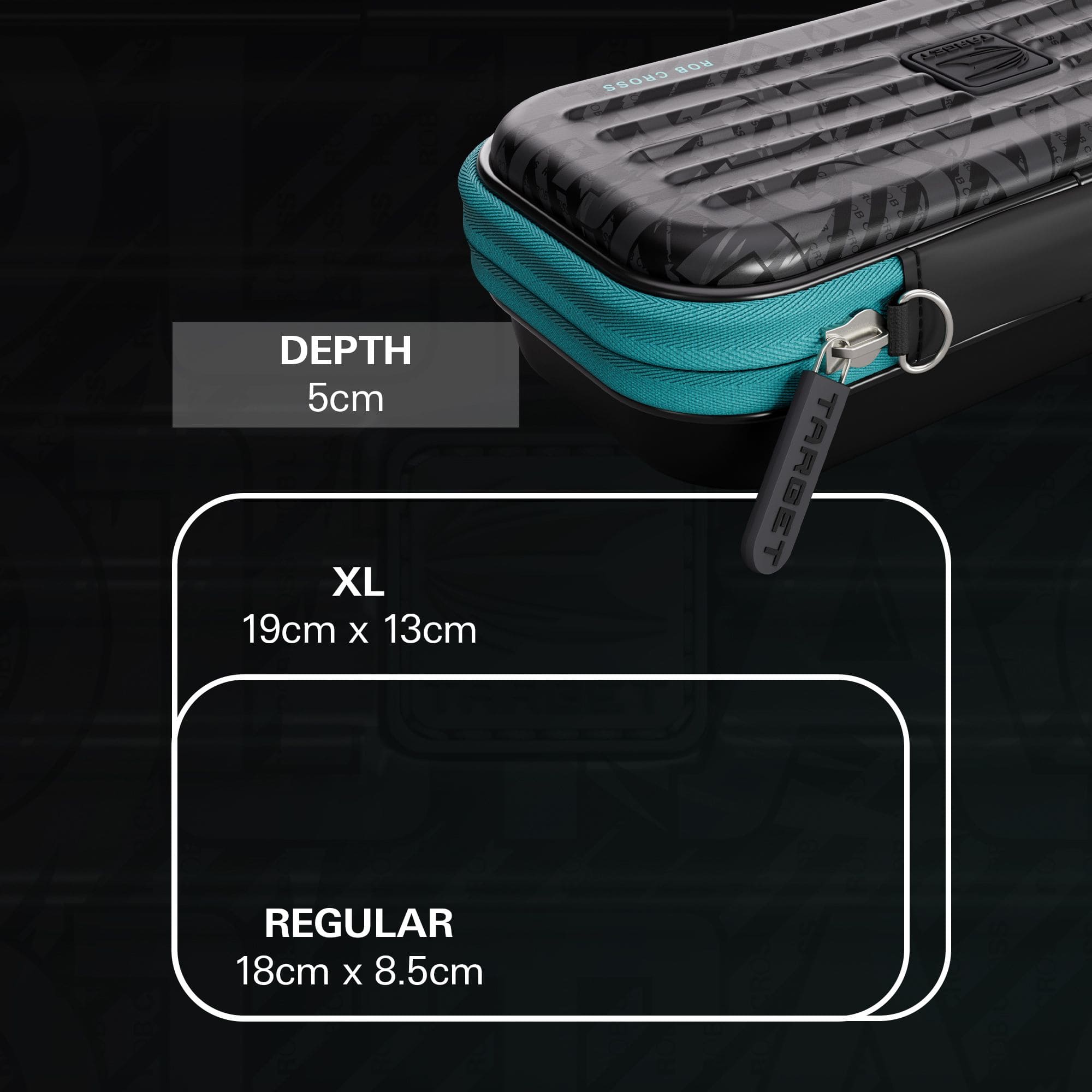 Takoma Ghost Series Rob Cross Dartcase Abgebildet ist das Takoma Ghost Series Rob Cross Dartcase. Dieses Etui ist ideal für Dartspieler und Rob Cross Anhänger.