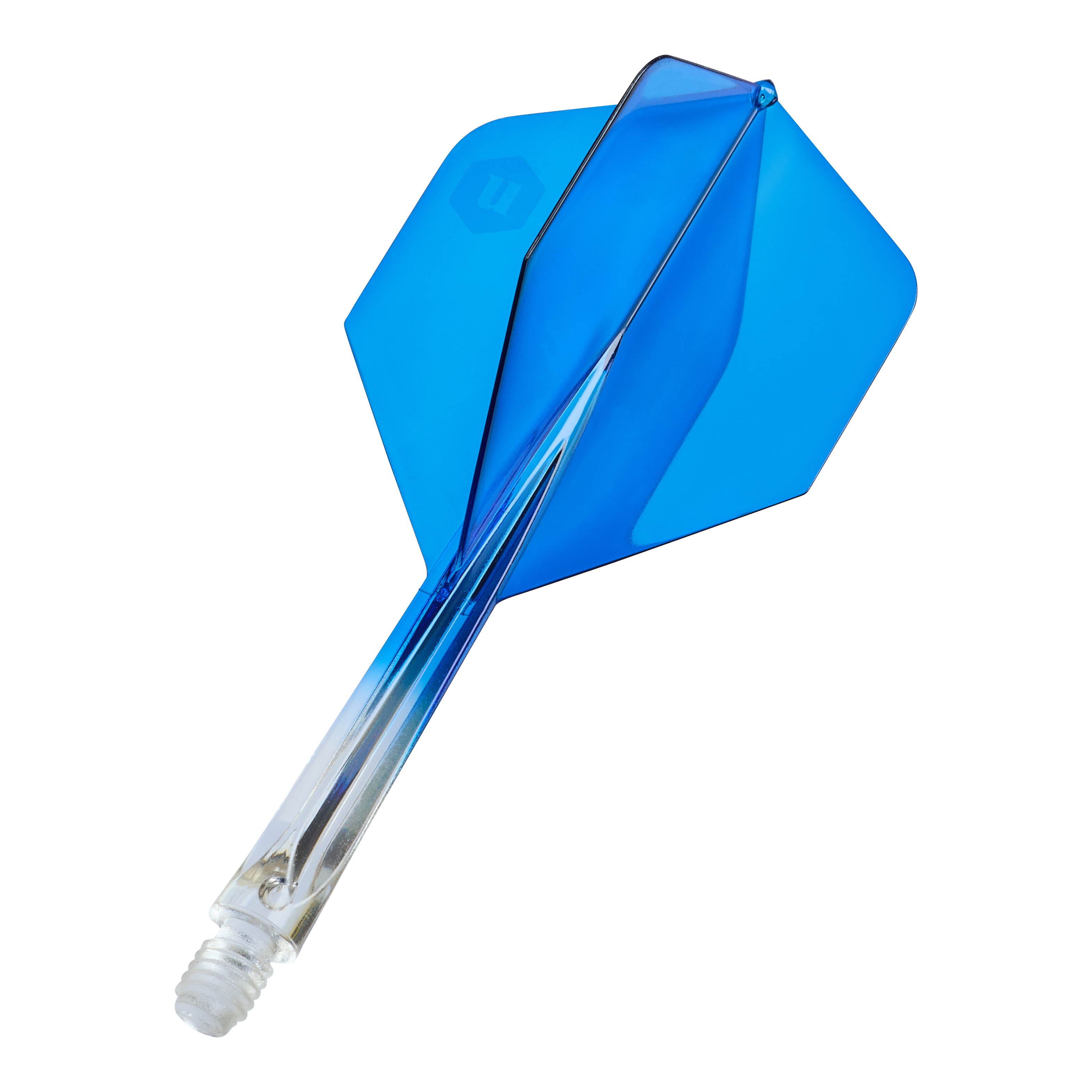 Unicorn Forge Two Tone No2 Standard Flights - Clear Blau - Medium