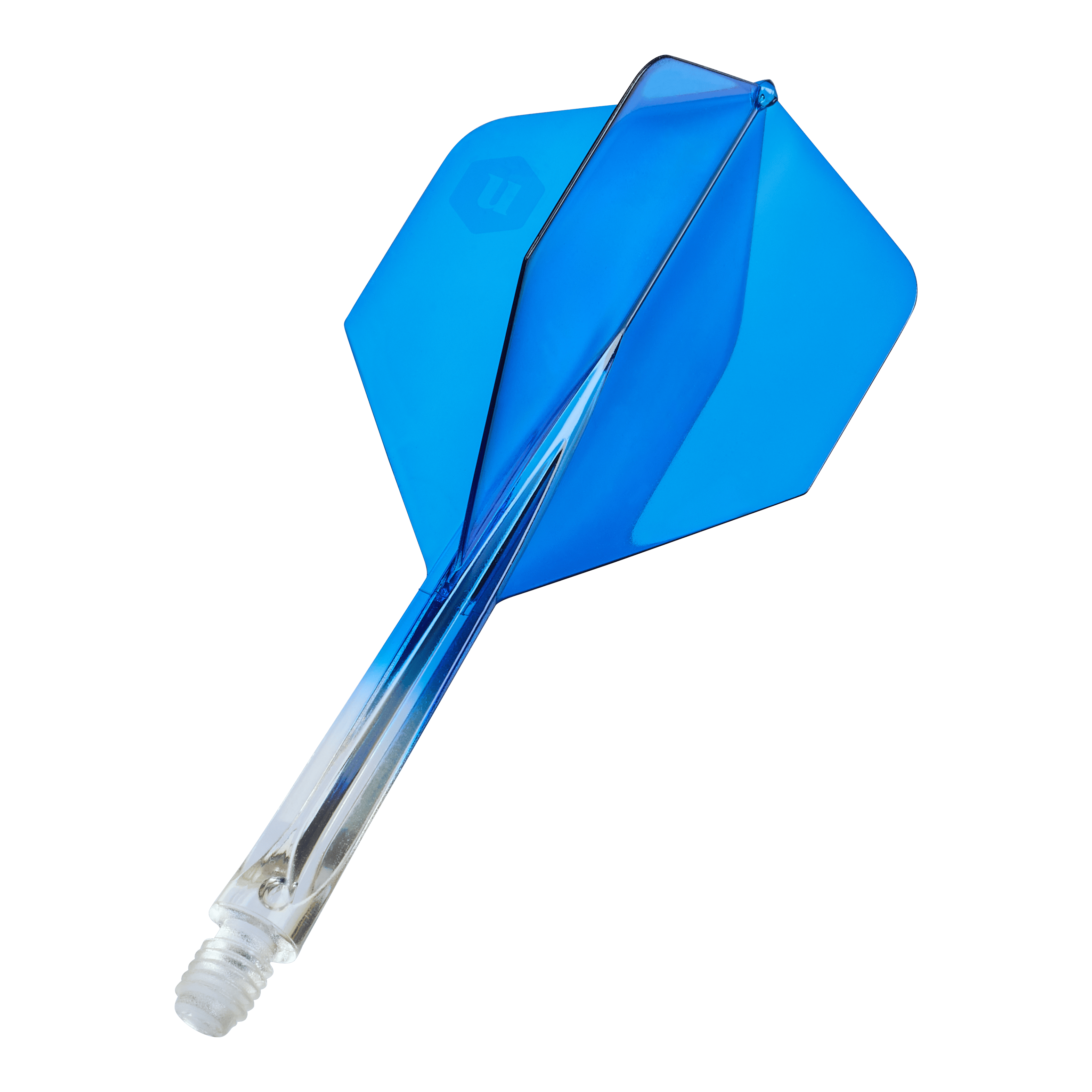 Unicorn Forge Two Tone No2 Standard Flights - Clear Blau - Medium Unicorn Forge Two Tone No2 Standard Flights - Clear Blau - Medium