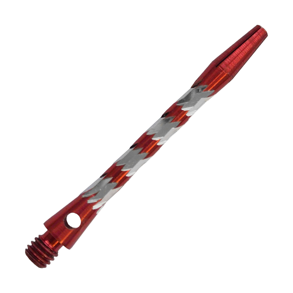 Bulls NL Minor Aluminium Shafts - Rot - 46 mm Bulls NL Minor Aluminium Shafts in Rot, 46 mm lang. Abgebildet ist ein roter Aluminiumschaft für Dartpfeile.