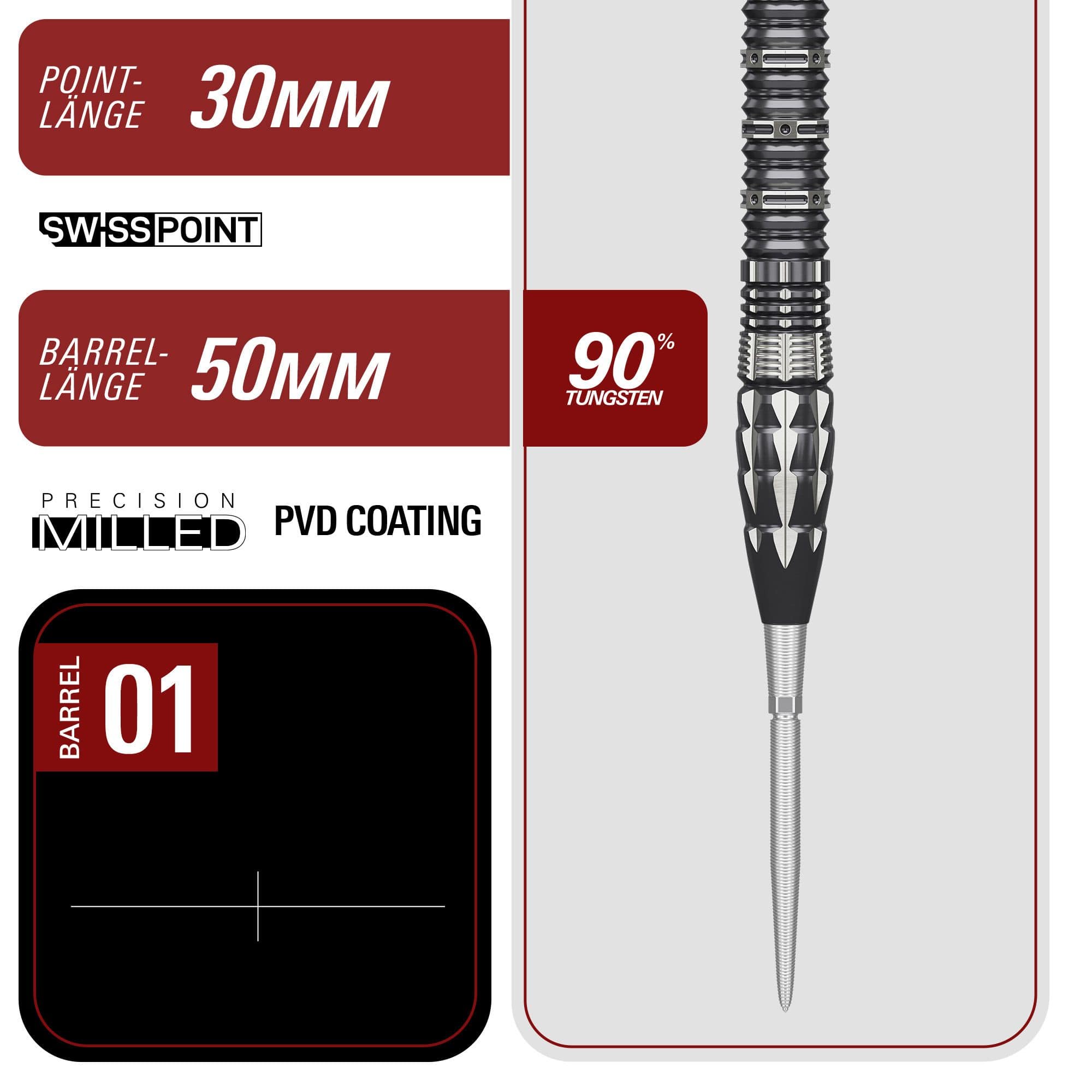 Target Japan Pyro GEN12 Swiss Point Steeldarts