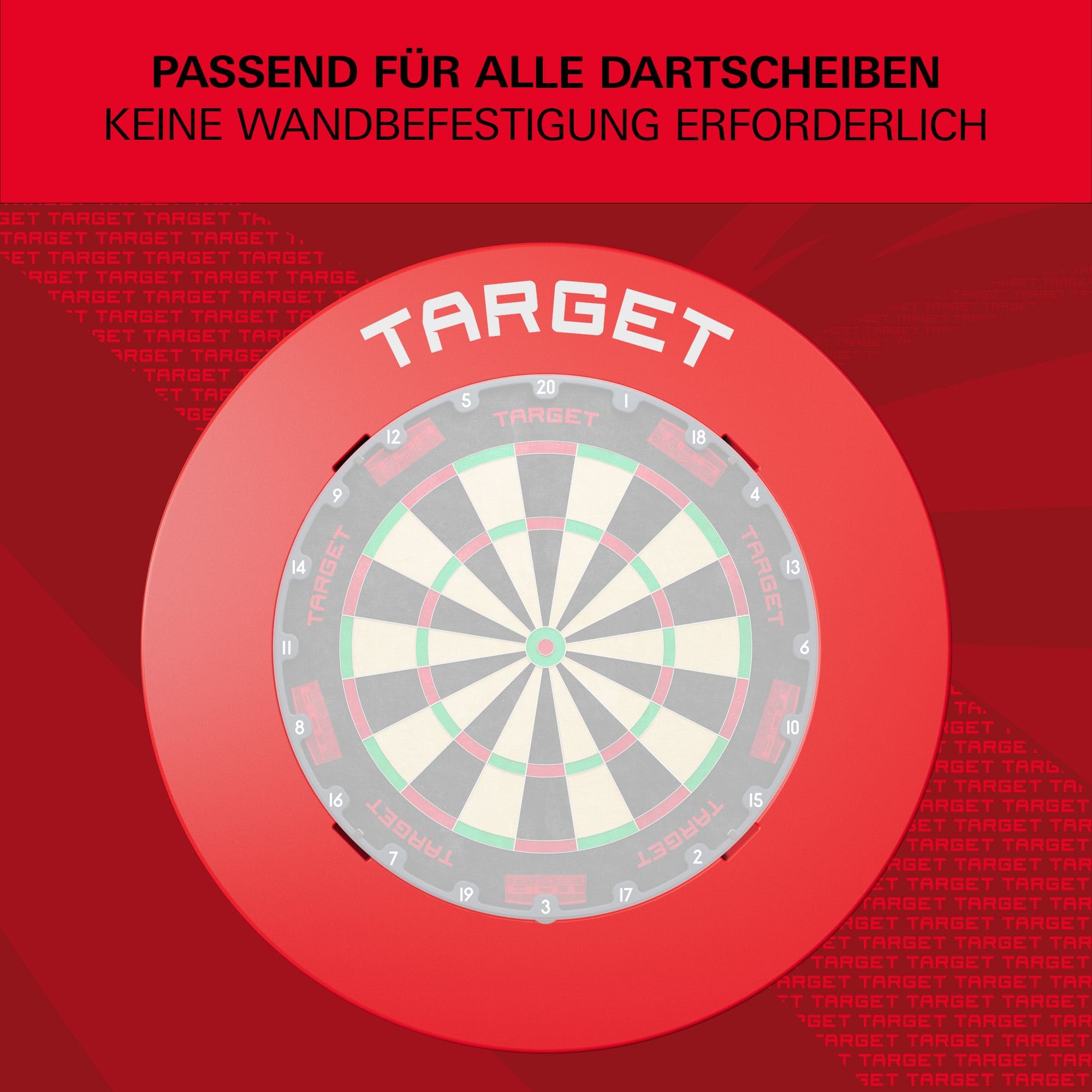 Target Notched Dartboard Surround Target Notched Dartboard Surround