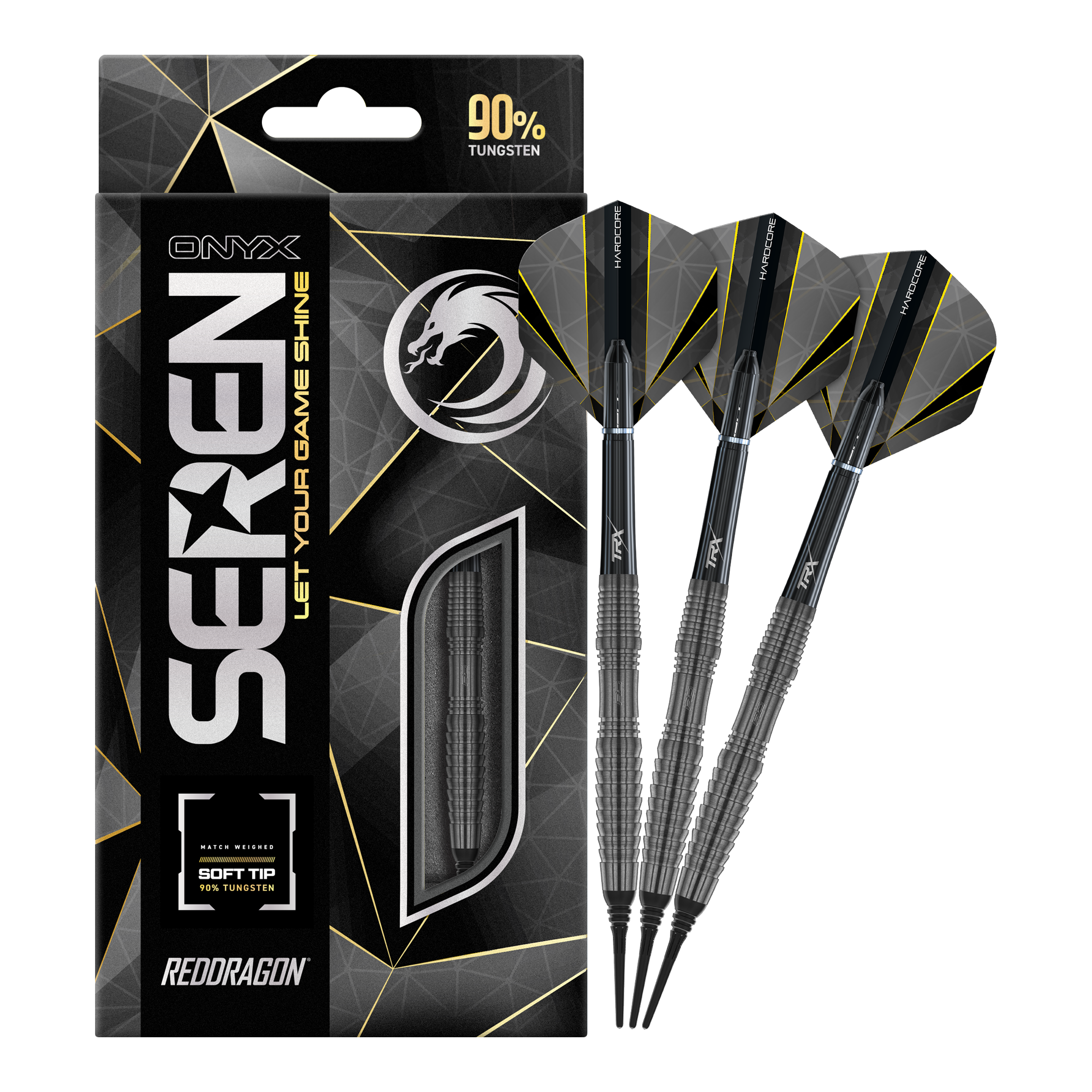 Red Dragon Seren 3 Onyx Softdarts - 20g