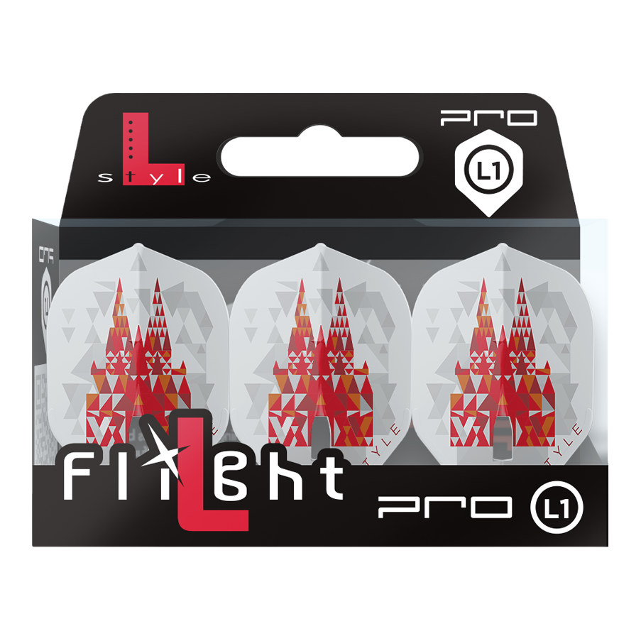 Die L-Style Florian Hempel Signature V2 L1PRO White Flights sind weiße, hochwertige Dartflights. Sie sorgen für optimale Flugstabilität beim Dartspiel.