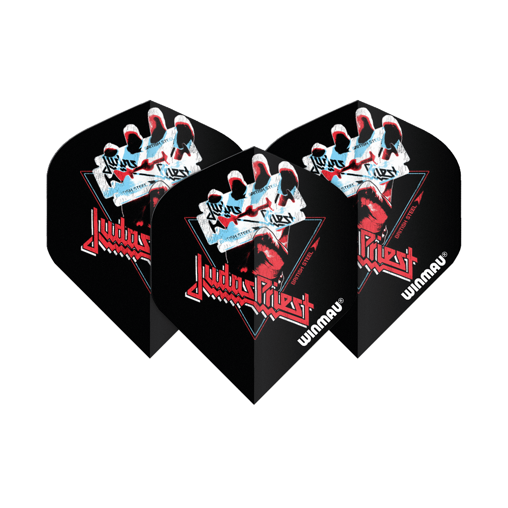 Winmau Rockstar Legends Judas Priest British Steel Standard Flights