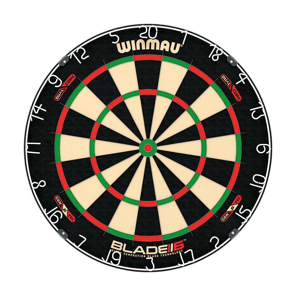 Winmau Blade 6 DualCore Steeldartboard Winmau Blade 6 DualCore Steeldartboard