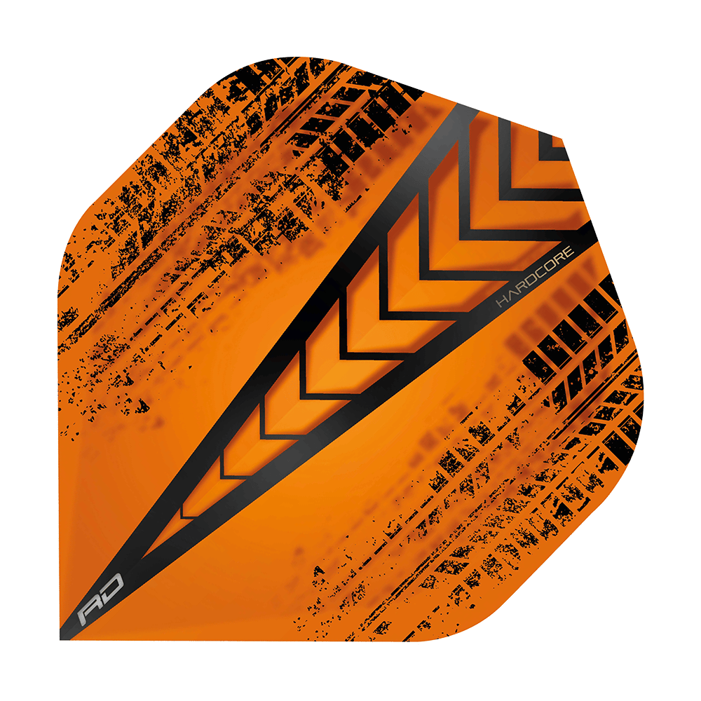 Red Dragon Hardcore Radical Orange Standard Flights Red Dragon Hardcore Radical Orange Standard Flights