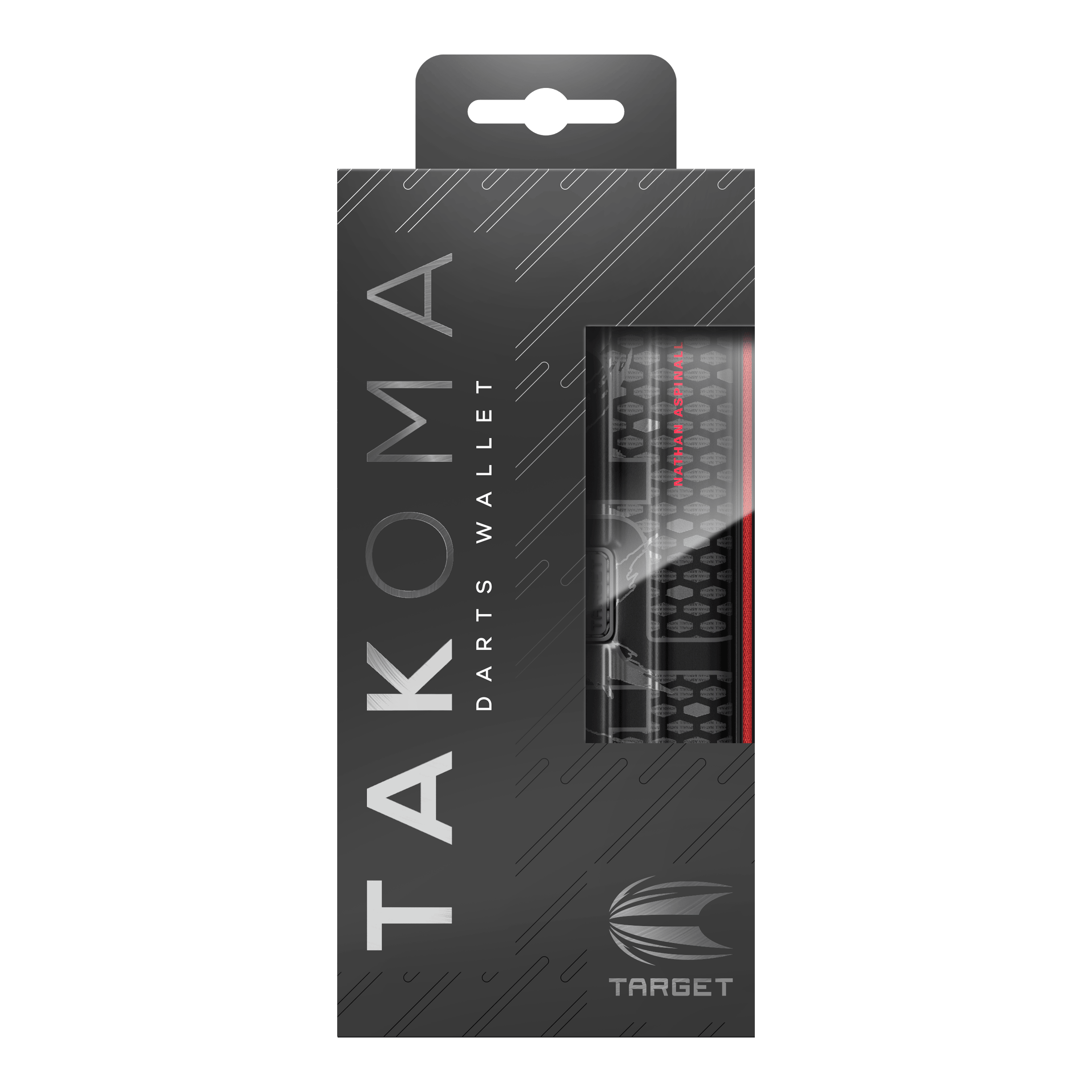 Takoma Ghost Series Nathan Aspinall Dartcase Das Foto zeigt das Takoma Ghost Series Nathan Aspinall Dartcase. Es ist ideal zur Aufbewahrung und zum Transport von Darts.