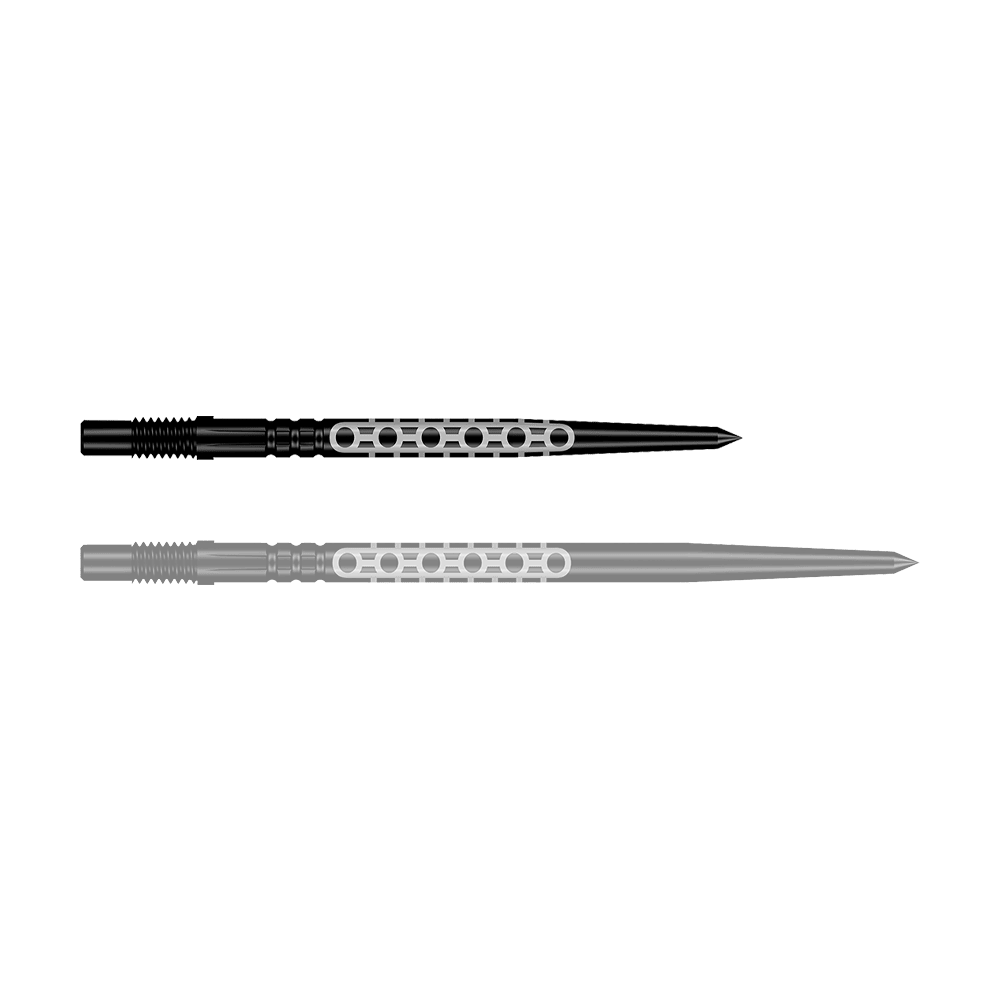 Shot Turbo Point Goths Dartspitzen - Schwarz Shot Turbo Point Goths Dartspitzen - Schwarz