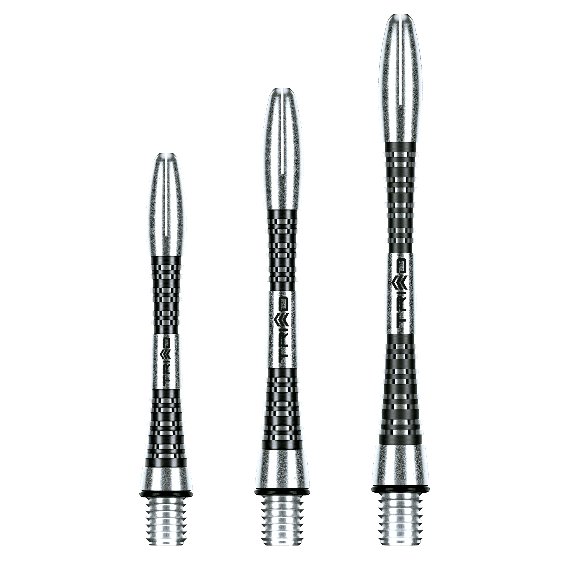 Winmau Triad Aluminium Shafts Schwarz