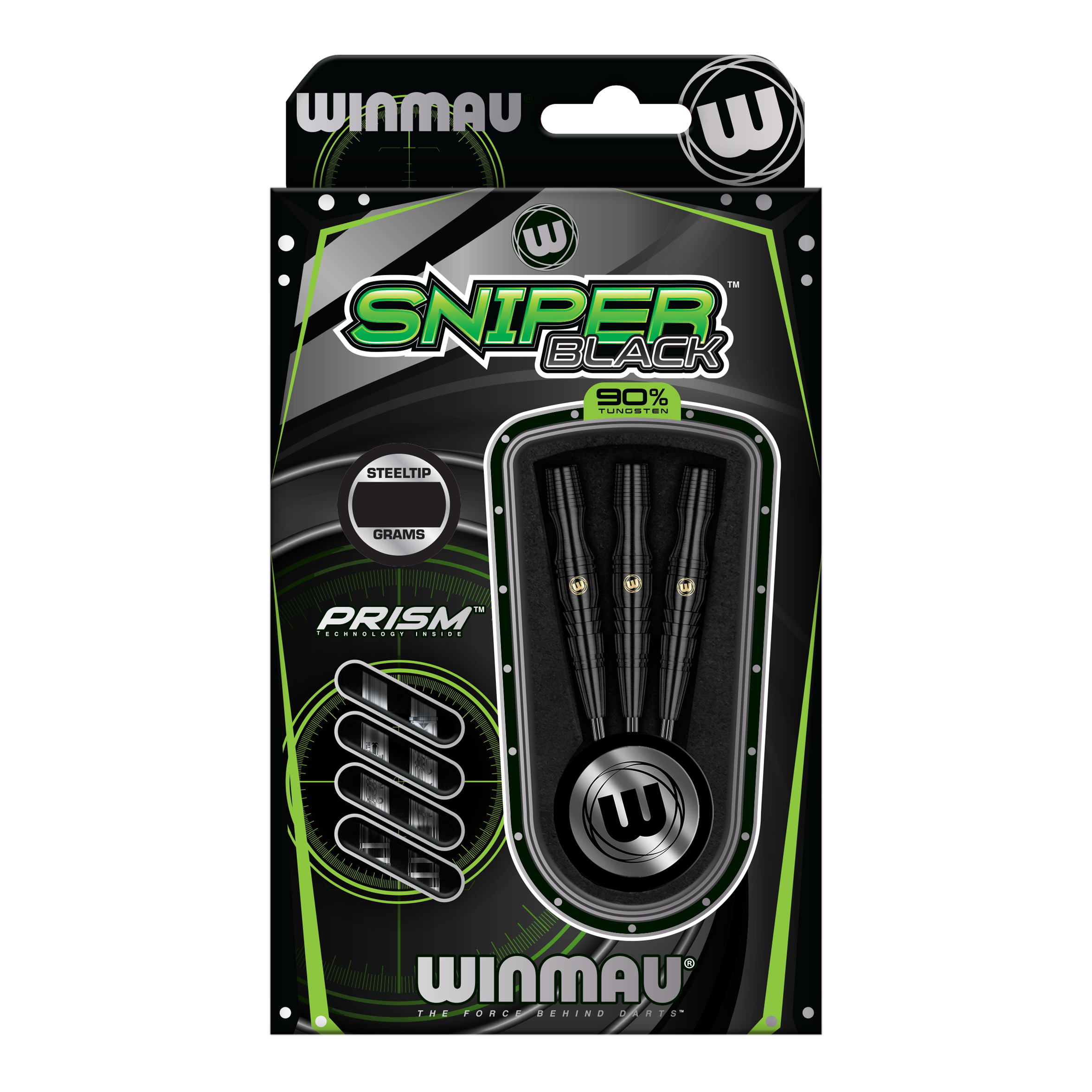 Winmau Sniper Black Steeldarts