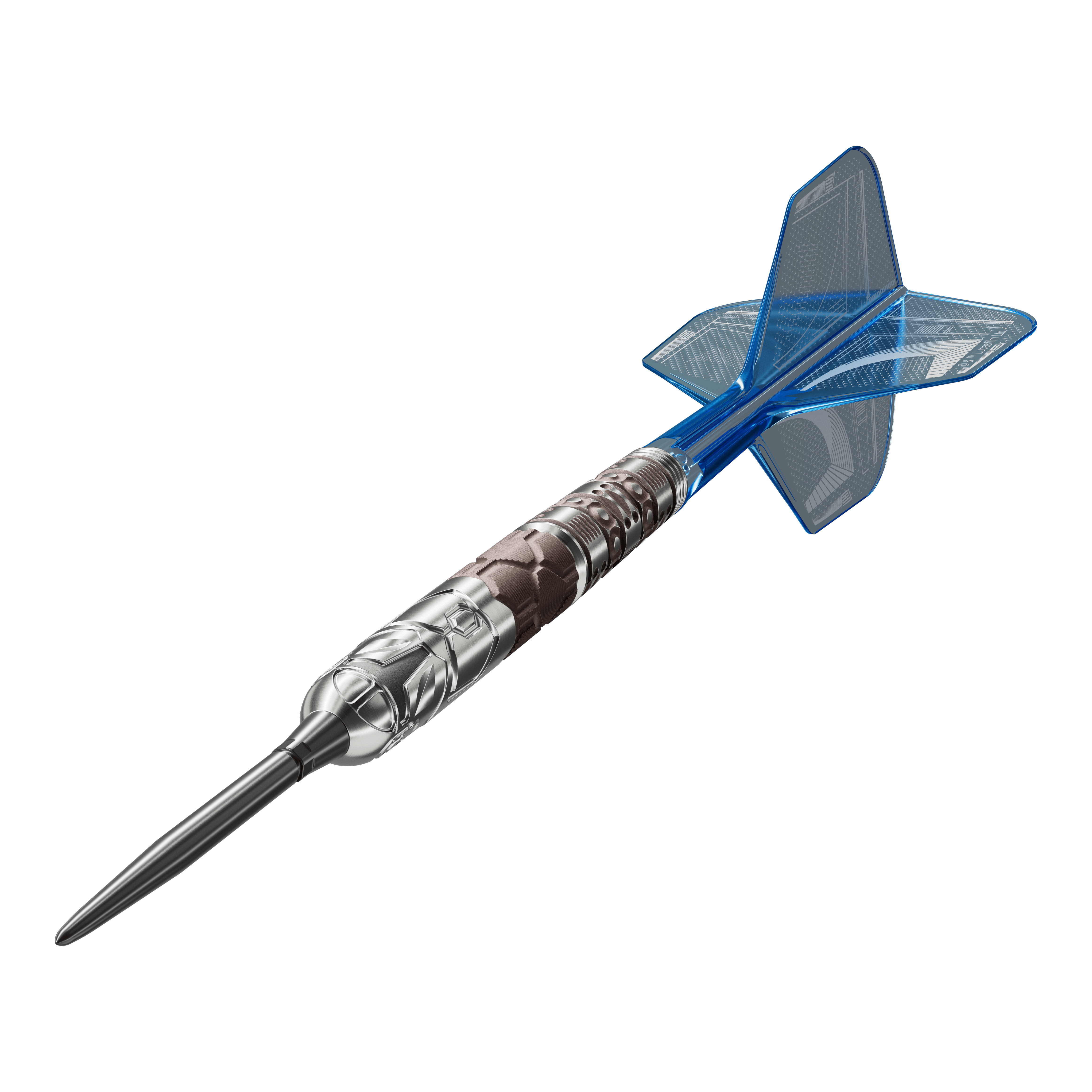 Target Star Wars Mandalorian 95 Swiss Point Steeldarts Auf dem Bild sind die Target Star Wars Mandalorian 95 Swiss Point Steeldarts zu sehen. Das Produkt verbindet Qualität mit einem einzigartigen Mandalorian-Look.