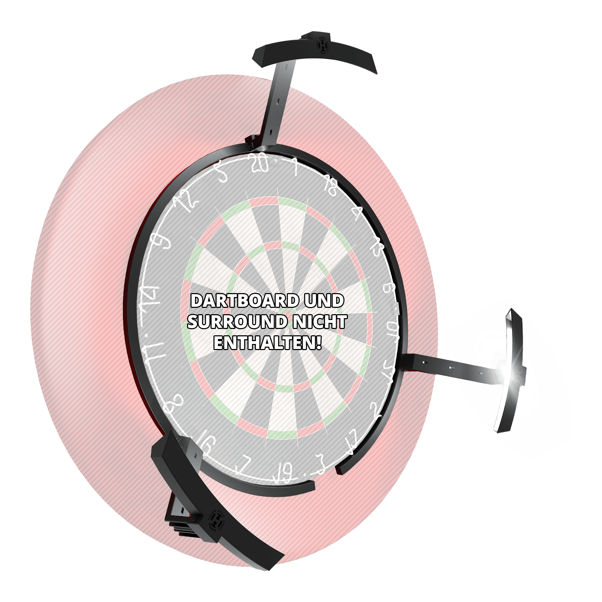 Harrows TriLight LED Dartboard Beleuchtung