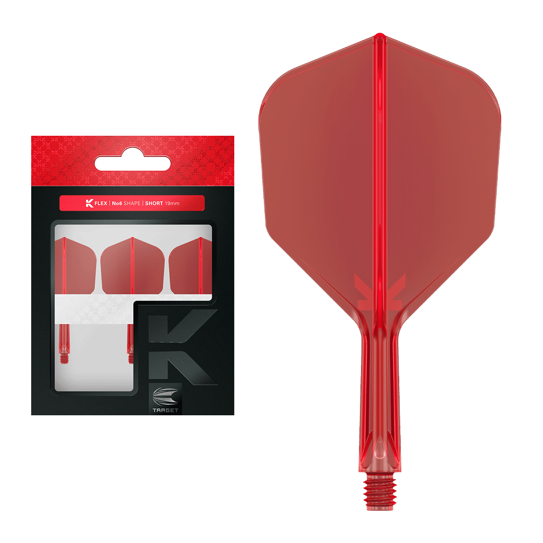 Target K-Flex No6 Flights rot