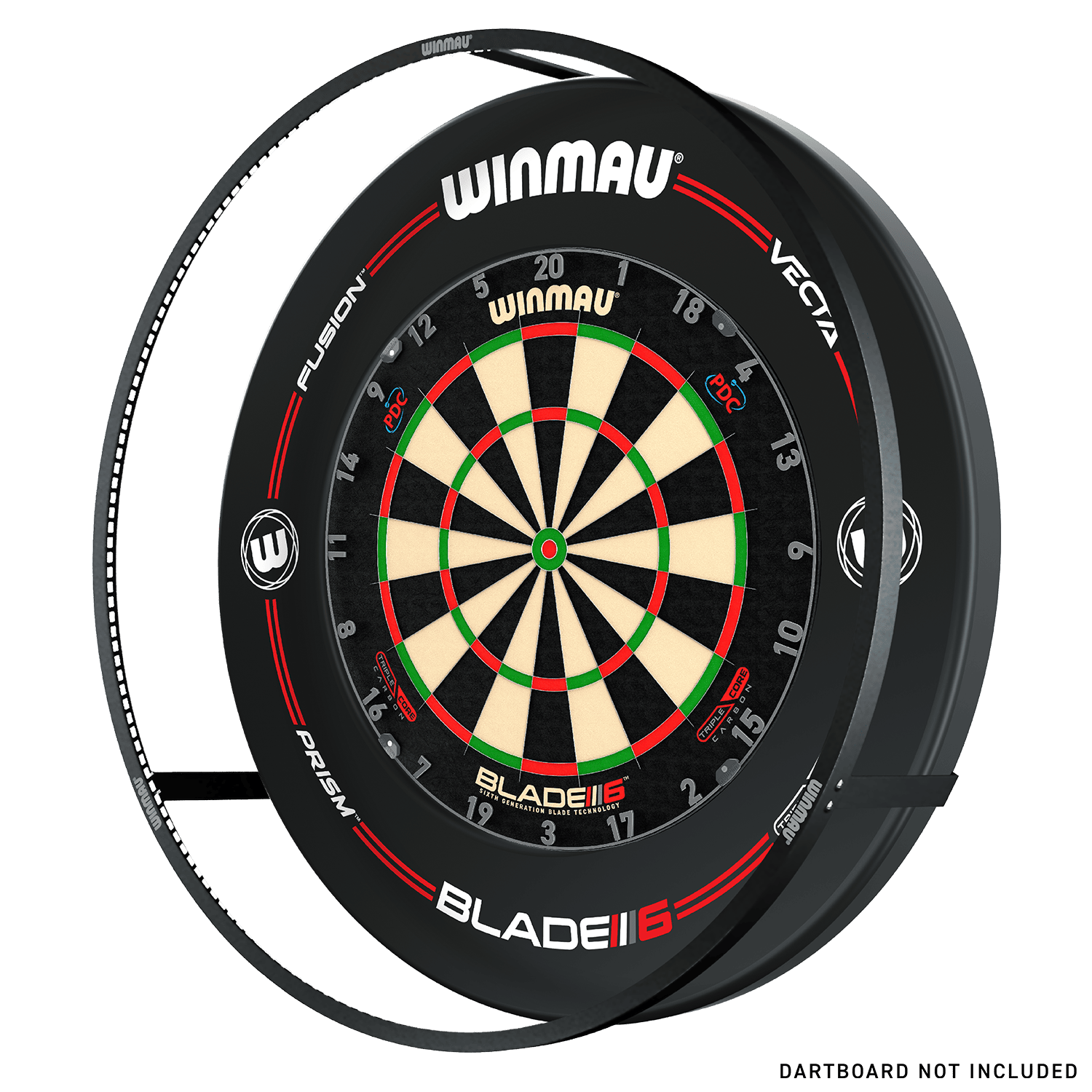 Winmau Plasma Dartboard Surround Licht & Surround Bundle