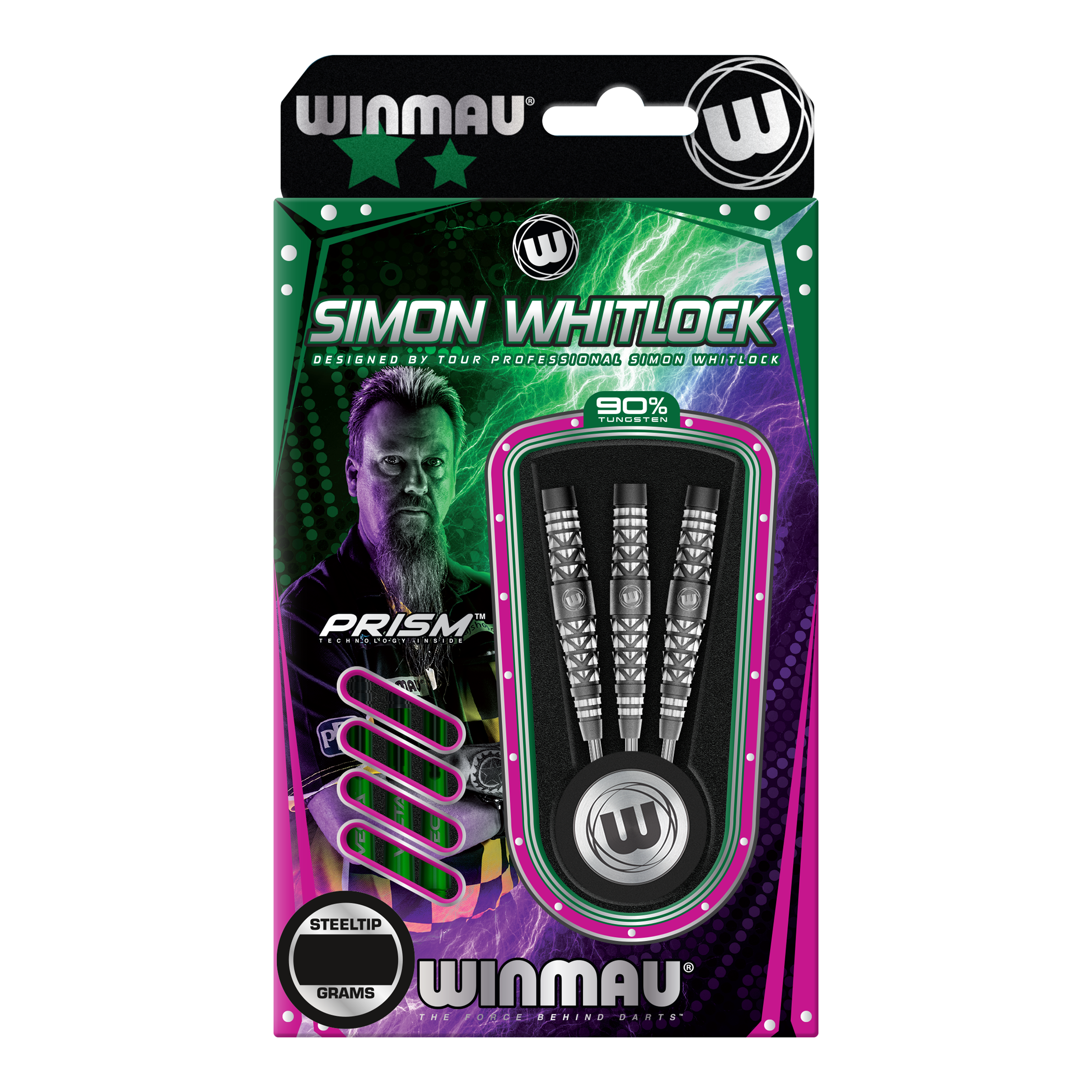 Winmau Simon Whitlock Atomised Grip Steeldarts