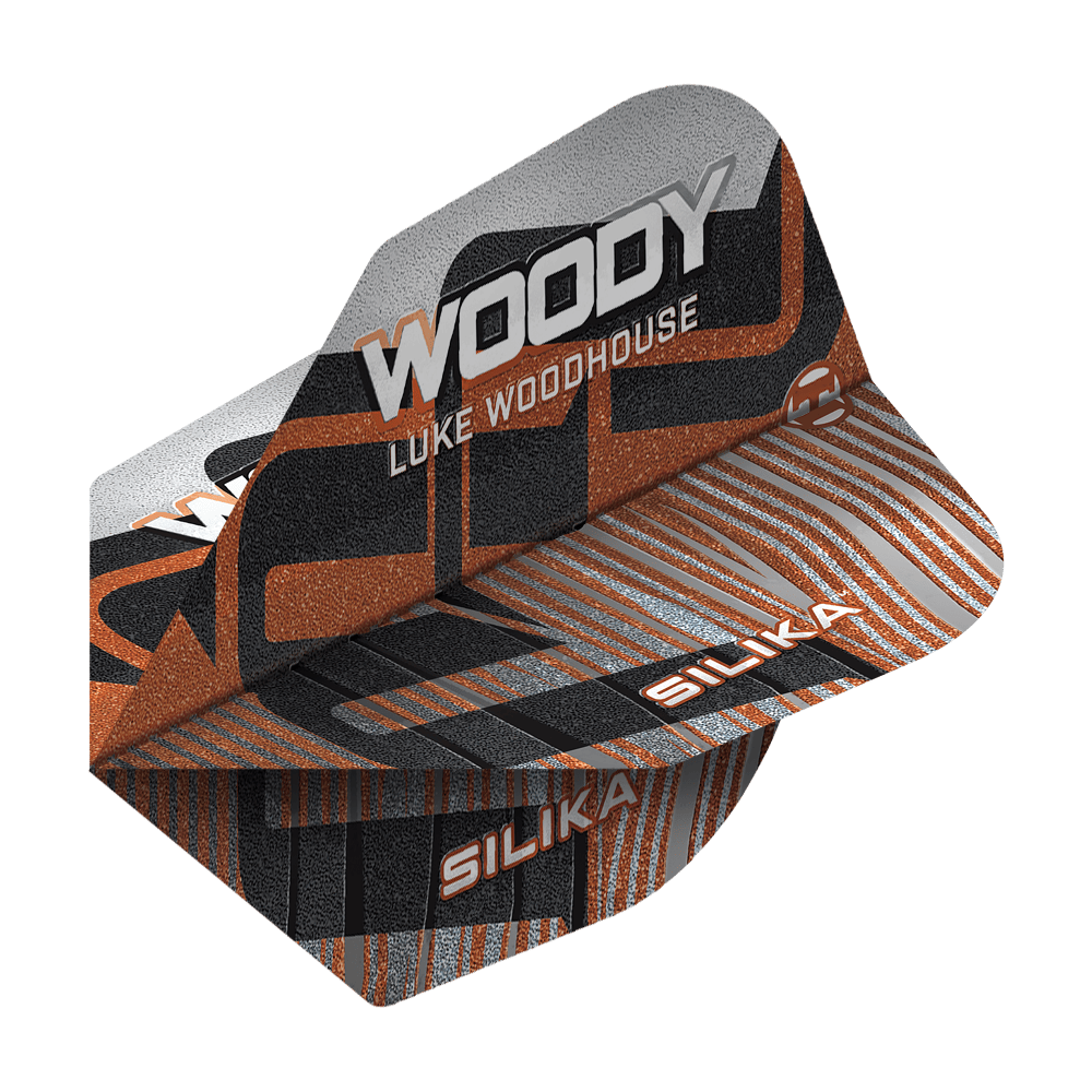 Harrows Silika Luke Woodhouse Series 3 No6 Flights Dieses Bild zeigt Harrows Silika Luke Woodhouse Series 3 No6 Flights. Es ist ein Dart Flight für professionelle Spieler.