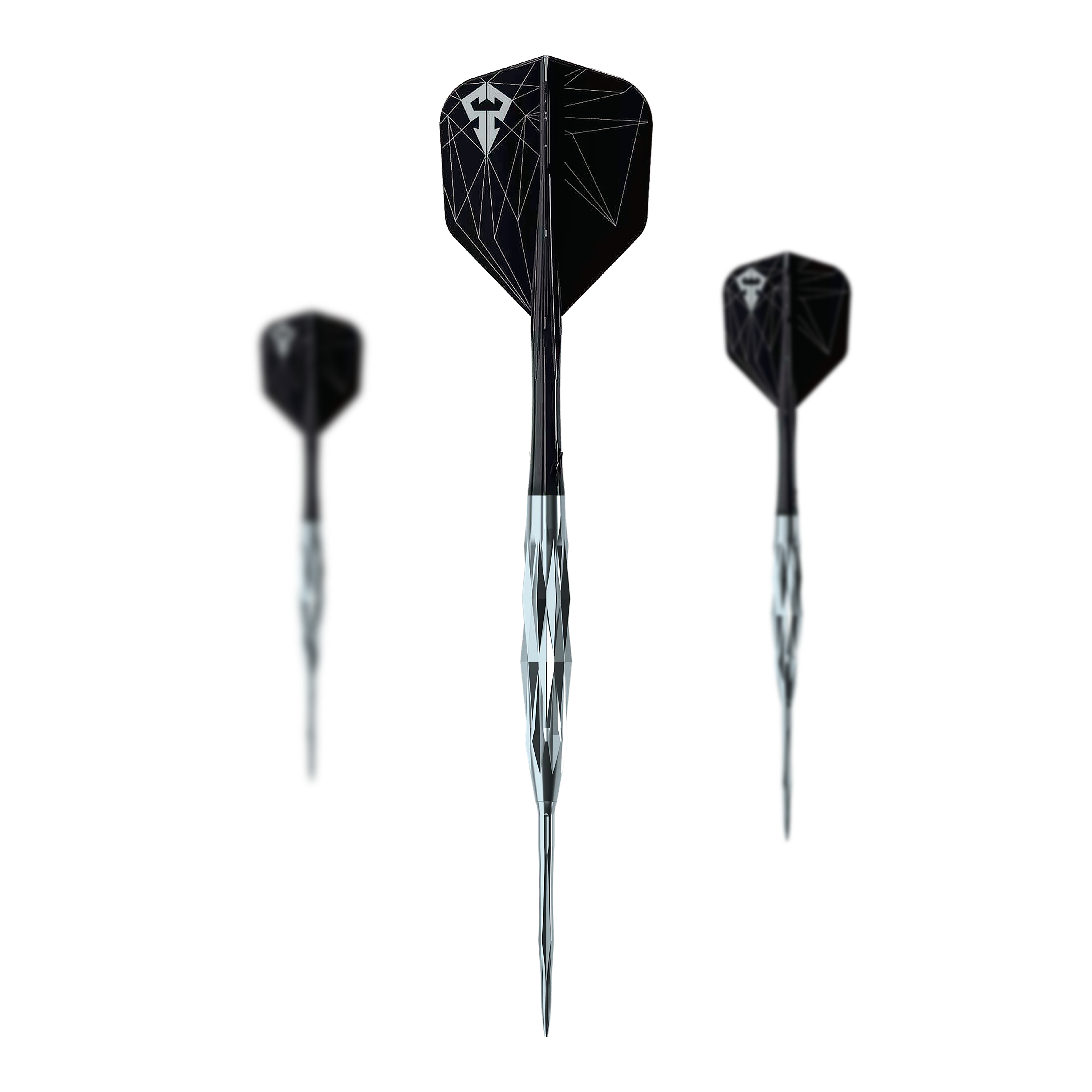 Caliburn Starships Series Hyperion Steeldarts - 22g Auf dem Bild sind die Caliburn Starships Series Hyperion Steeldarts im Set zu sehen. Sie eignen sich perfekt für Steeldart-Enthusiasten.