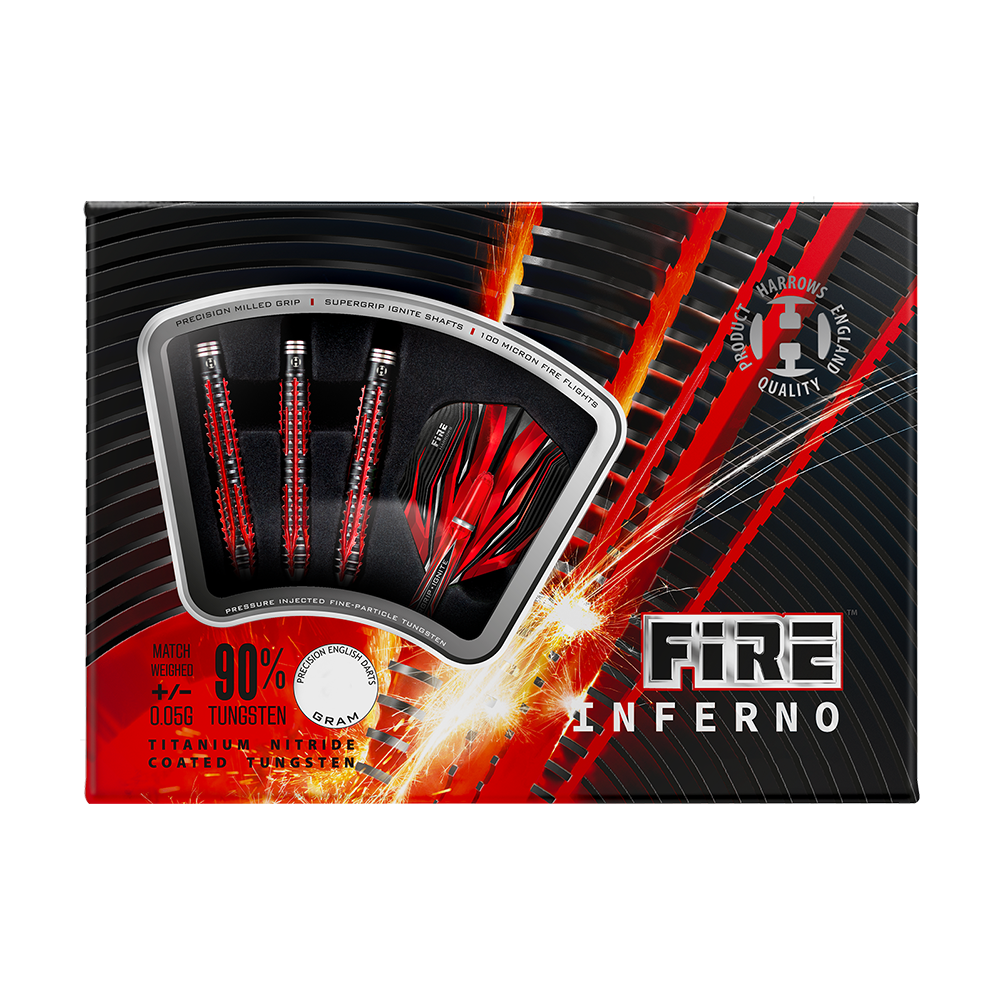 Harrows Fire Inferno Steeldarts