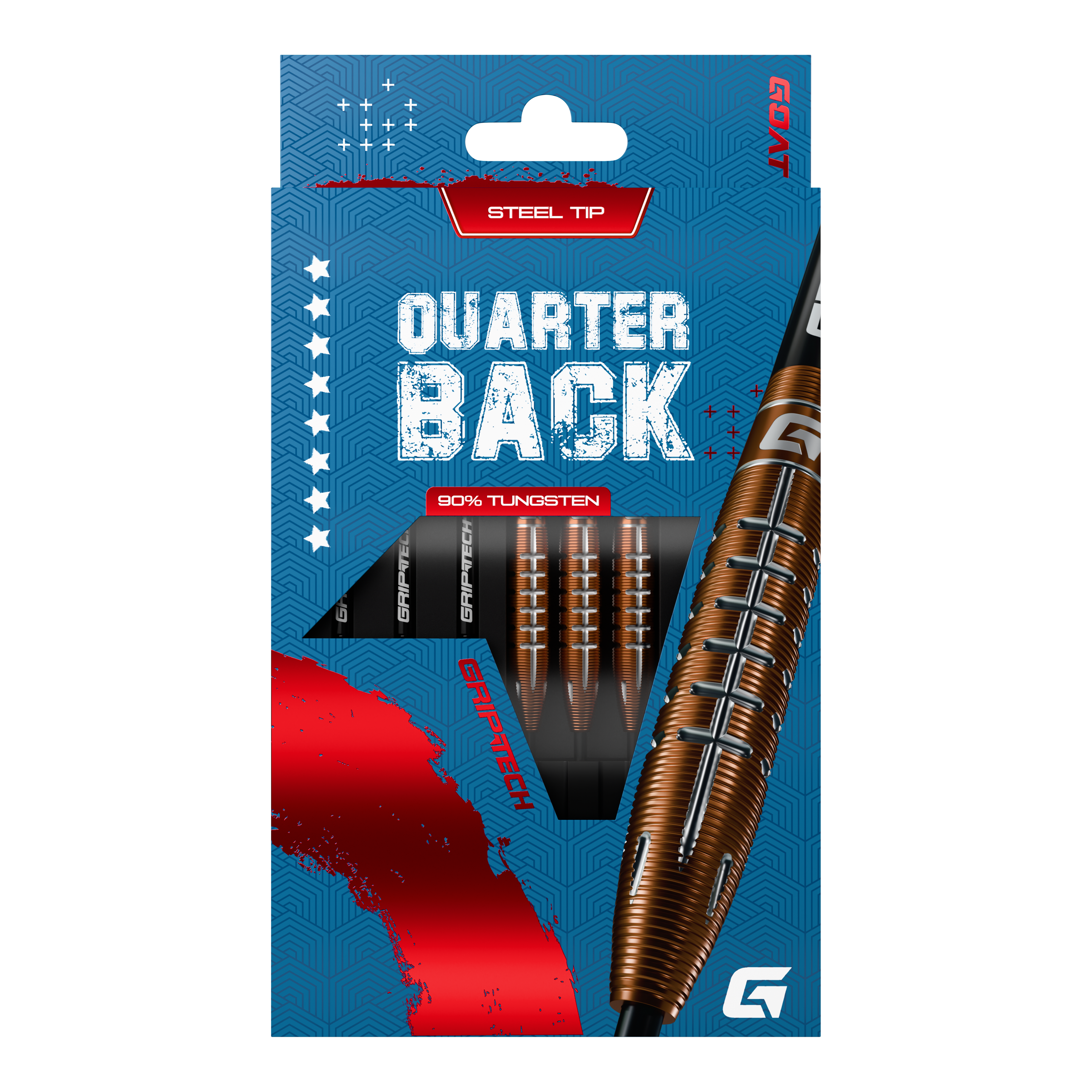 GOAT Quarterback V2 Tungsten Steeldarts - 24g