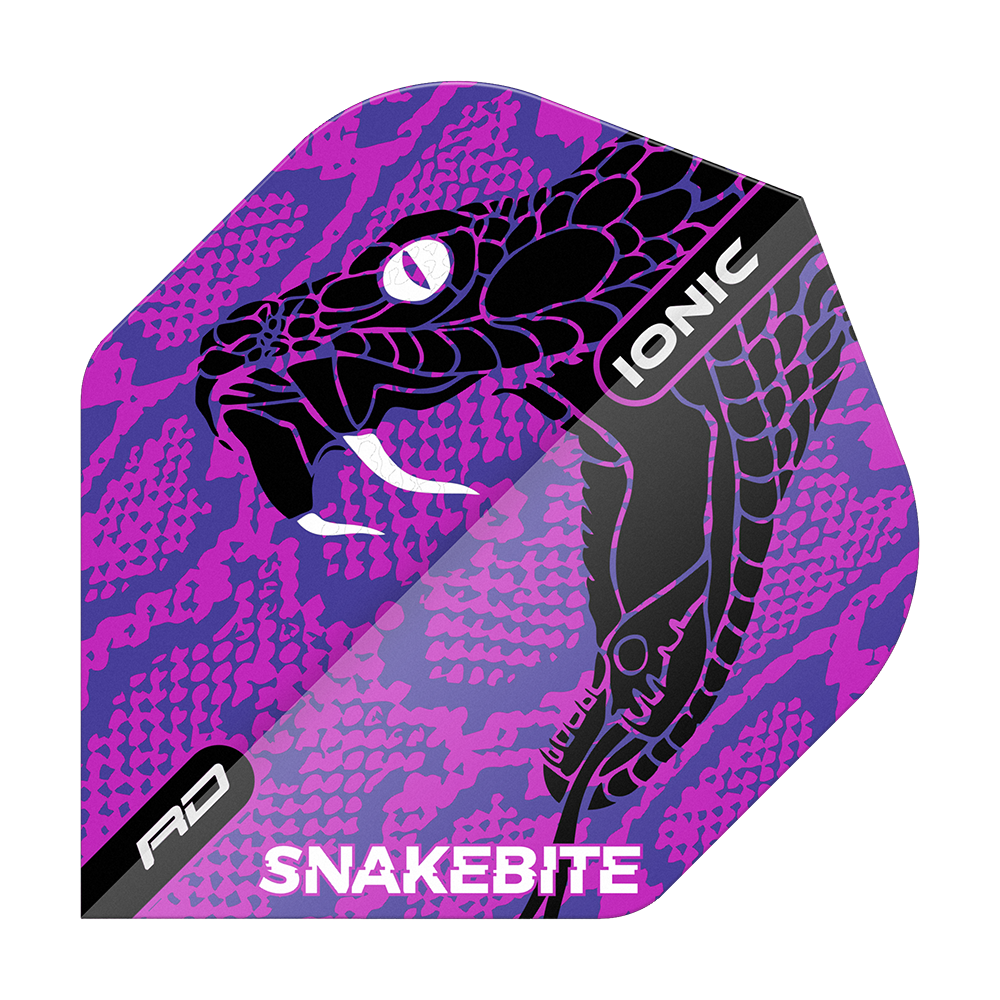 Red Dragon Hardcore Ionic Snakebite Purple Head Standard Flights