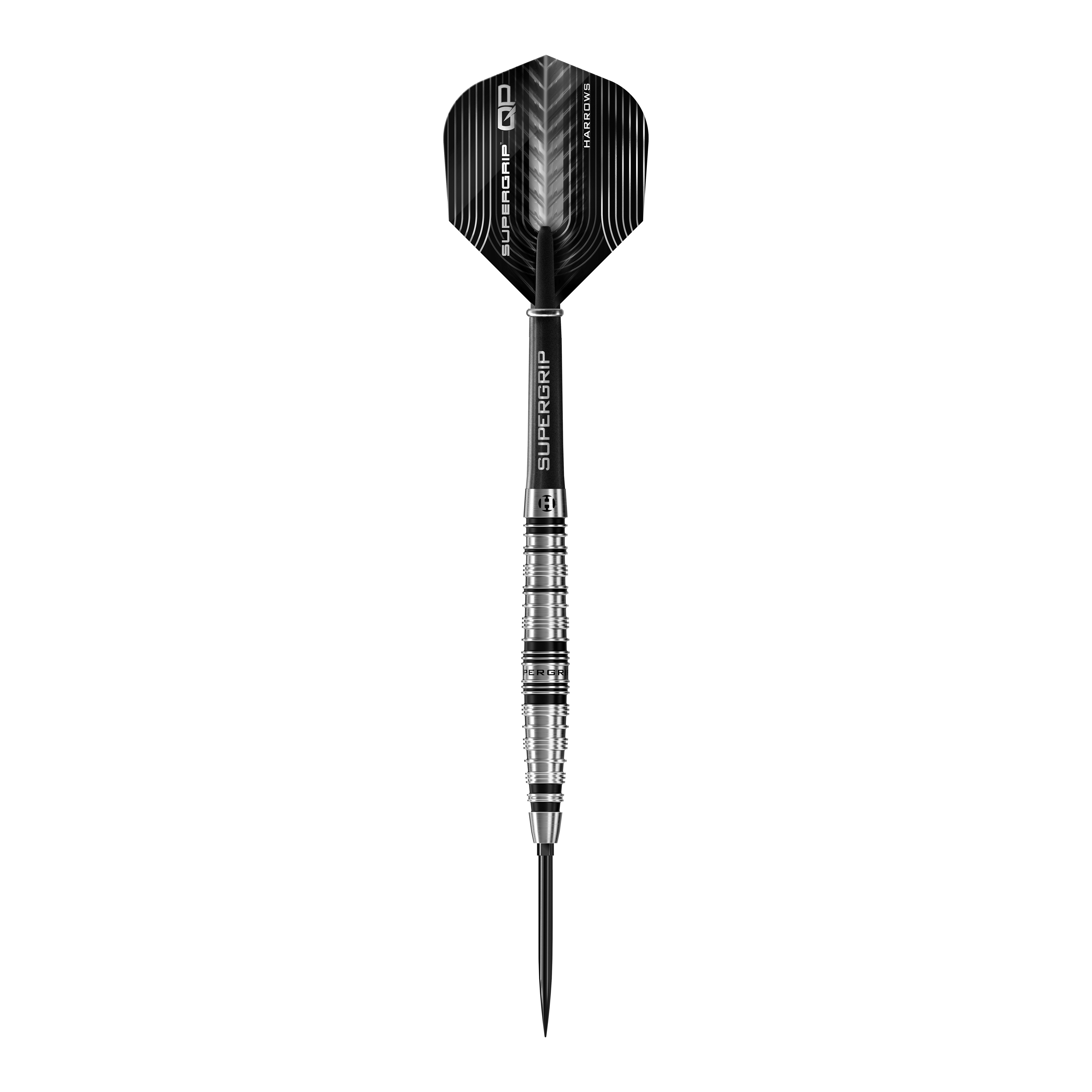 Harrows Supergrip Torpedo Quick Point Steeldarts Das Bild präsentiert die Harrows Supergrip Torpedo Quick Point Steeldarts. Sie sind ideal für präzise Würfe und intensiven Einsatz.