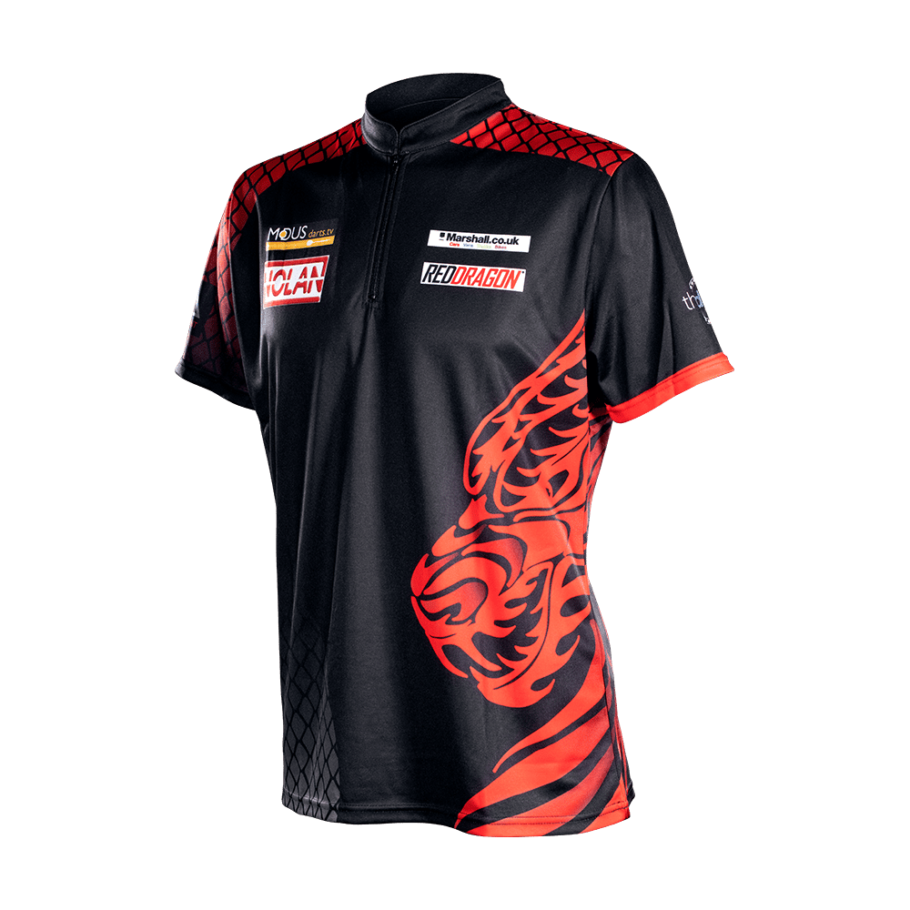 Red Dragon Jonny Clayton Tour Dartshirt