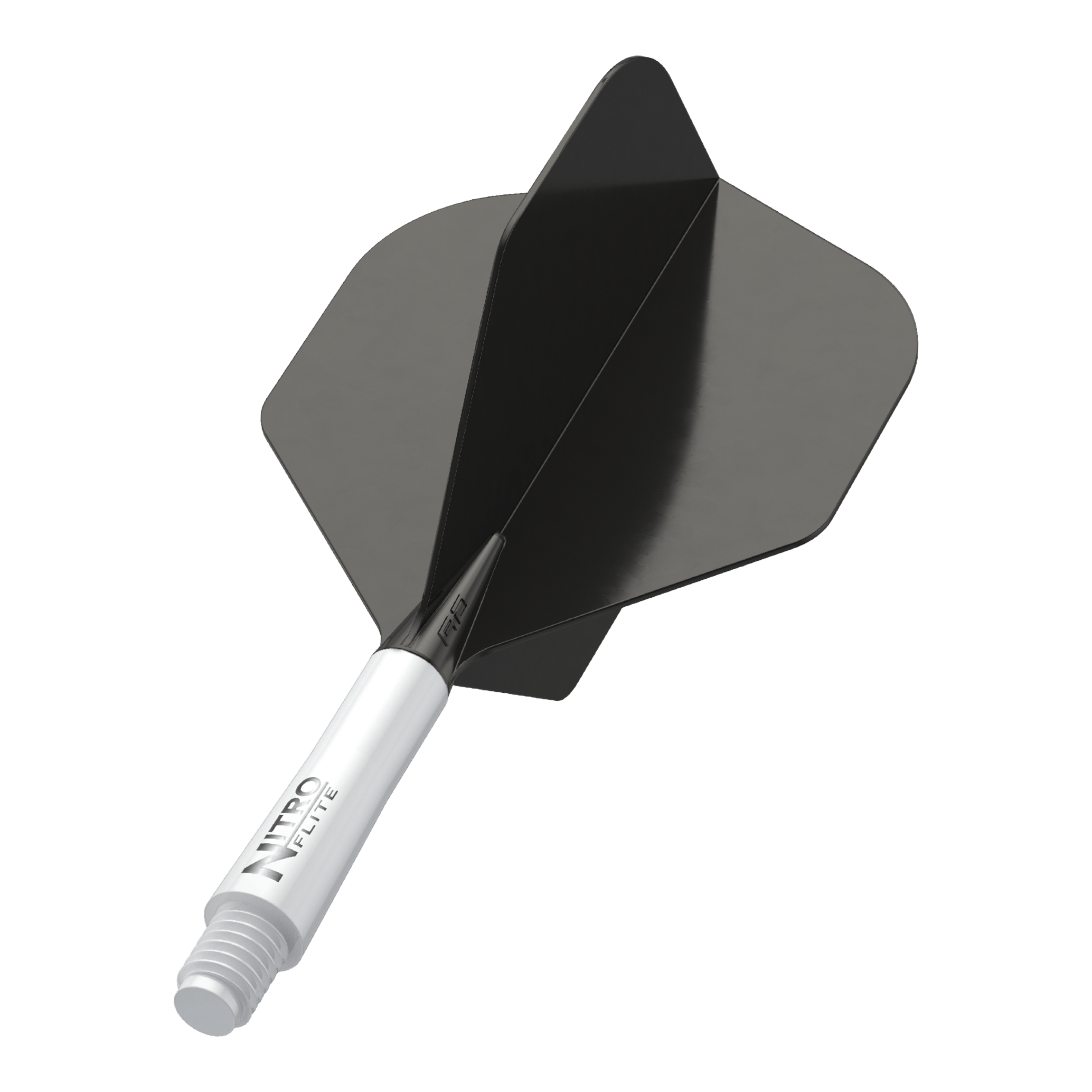 Red Dragon Nitroflite - White Shaft Black No2 Flights