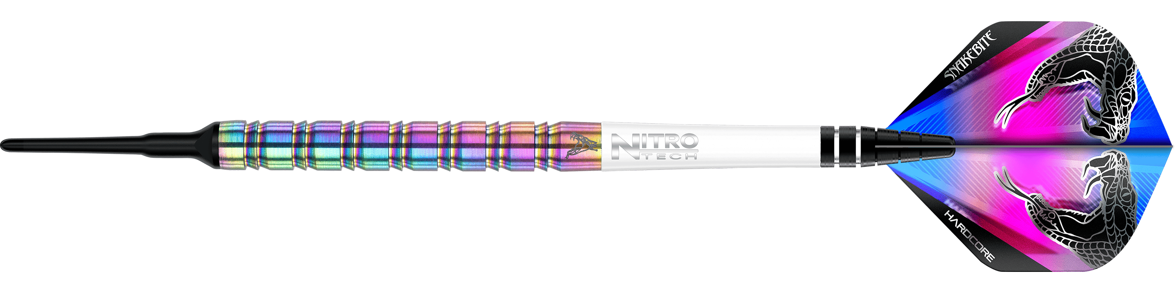 Red Dragon Peter Wright Snakebite 1 Rainbow Softdarts - 18 g