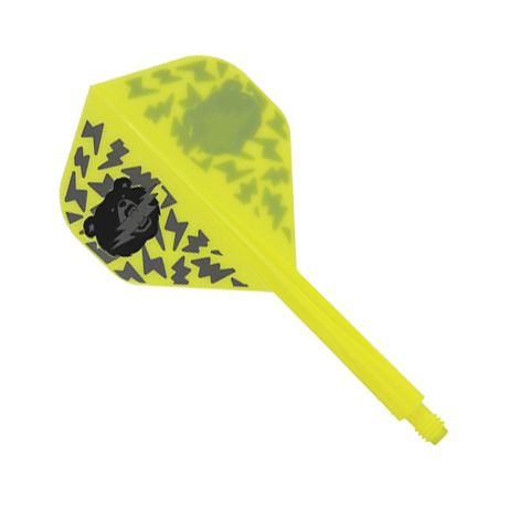 Condor Axe Black Bear Miyu Miyawaki Flight-Shaft Yellow - Standard Condor Axe Black Bear Miyu Miyawaki Flight-Shaft Yellow - Standard