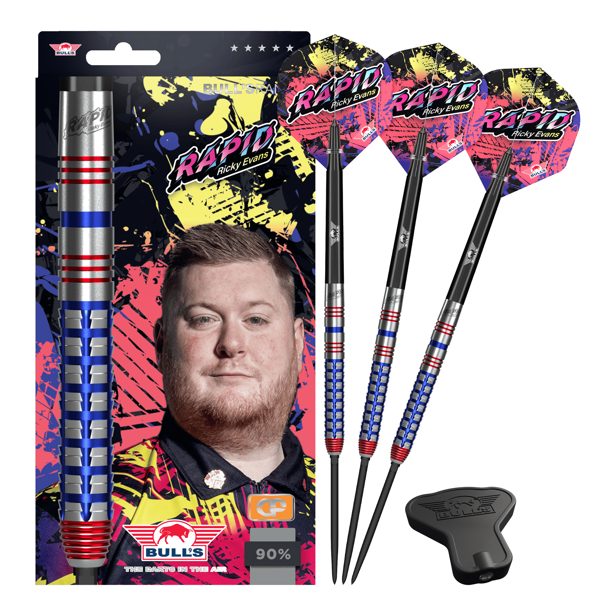 Bulls NL Ricky Evans Rapid Convertible Point Steeldarts