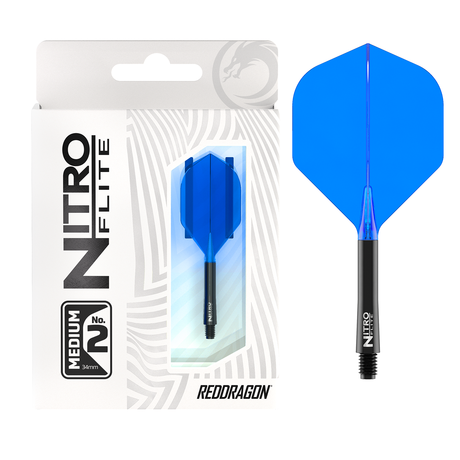 Red Dragon Nitro Flite Flights schwarz-blau