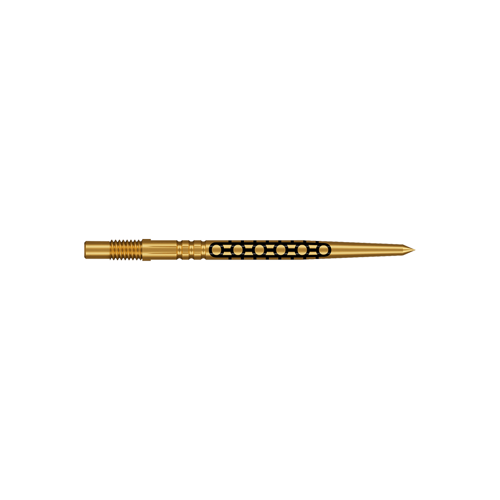 Shot Turbo Point Goths Dartspitzen - Gold Shot Turbo Point Goths Dartspitzen - Gold