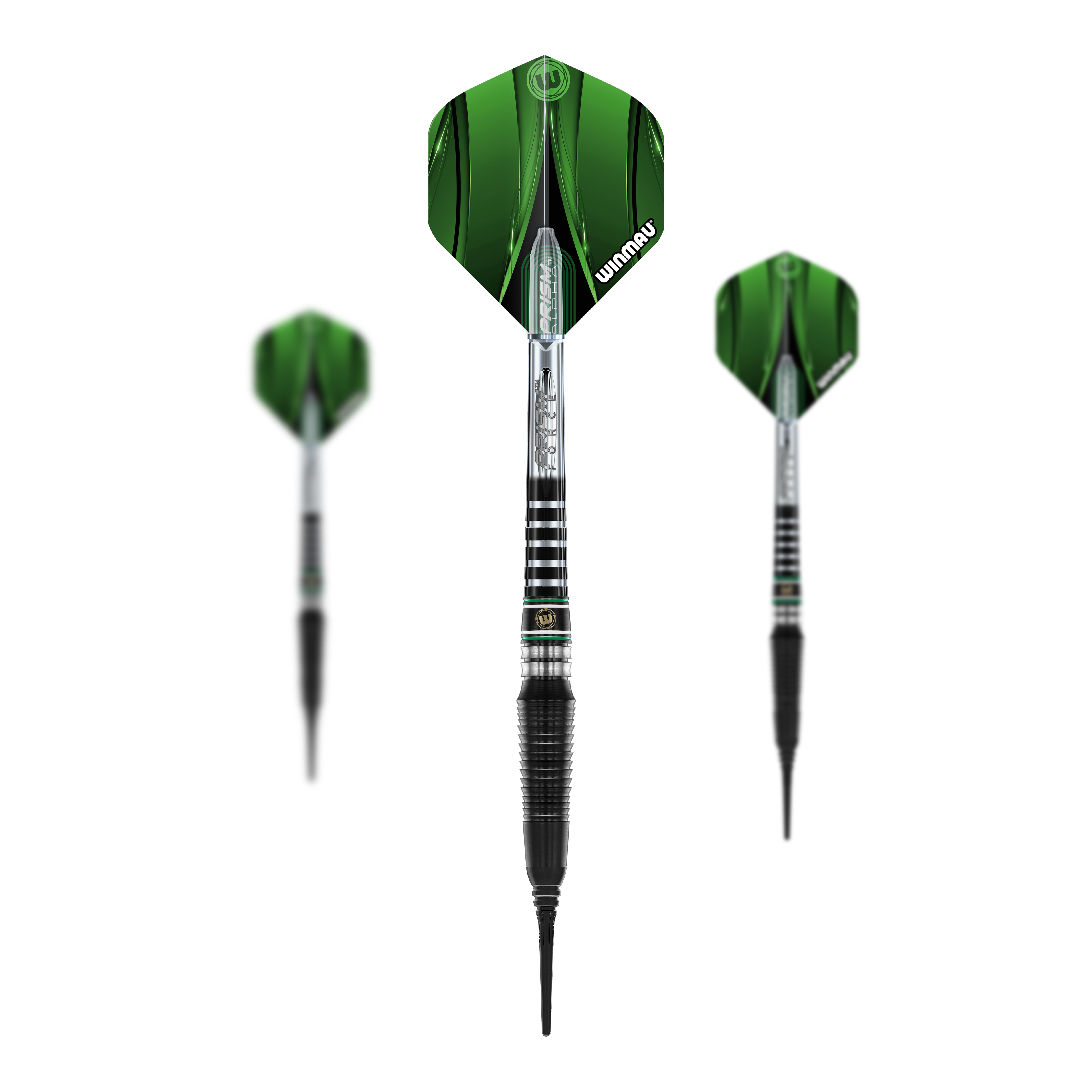 Winmau Sniper Black 2025 Softdarts - 20g Winmau Sniper Black 2025 Softdarts - 20g