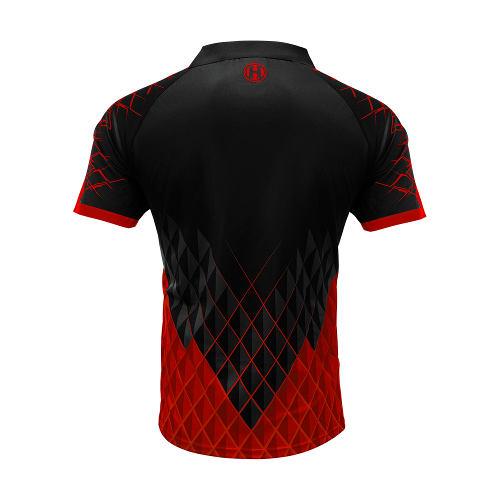 Harrows Paragon Dartshirt - Rot