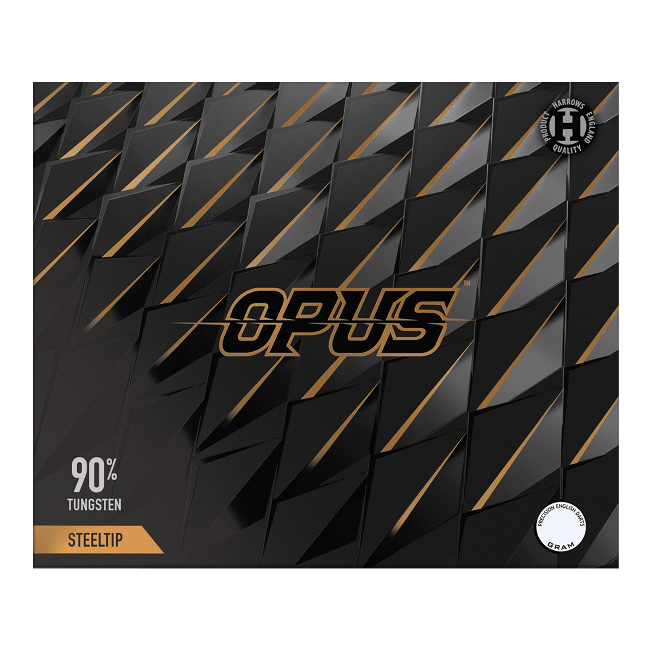 Harrows Opus Quick Point Steeldarts Gezeigt wird das Produkt Harrows Opus Quick Point Steeldarts - 23g. Diese Darts sind speziell für Präzisionswürfe entwickelt.