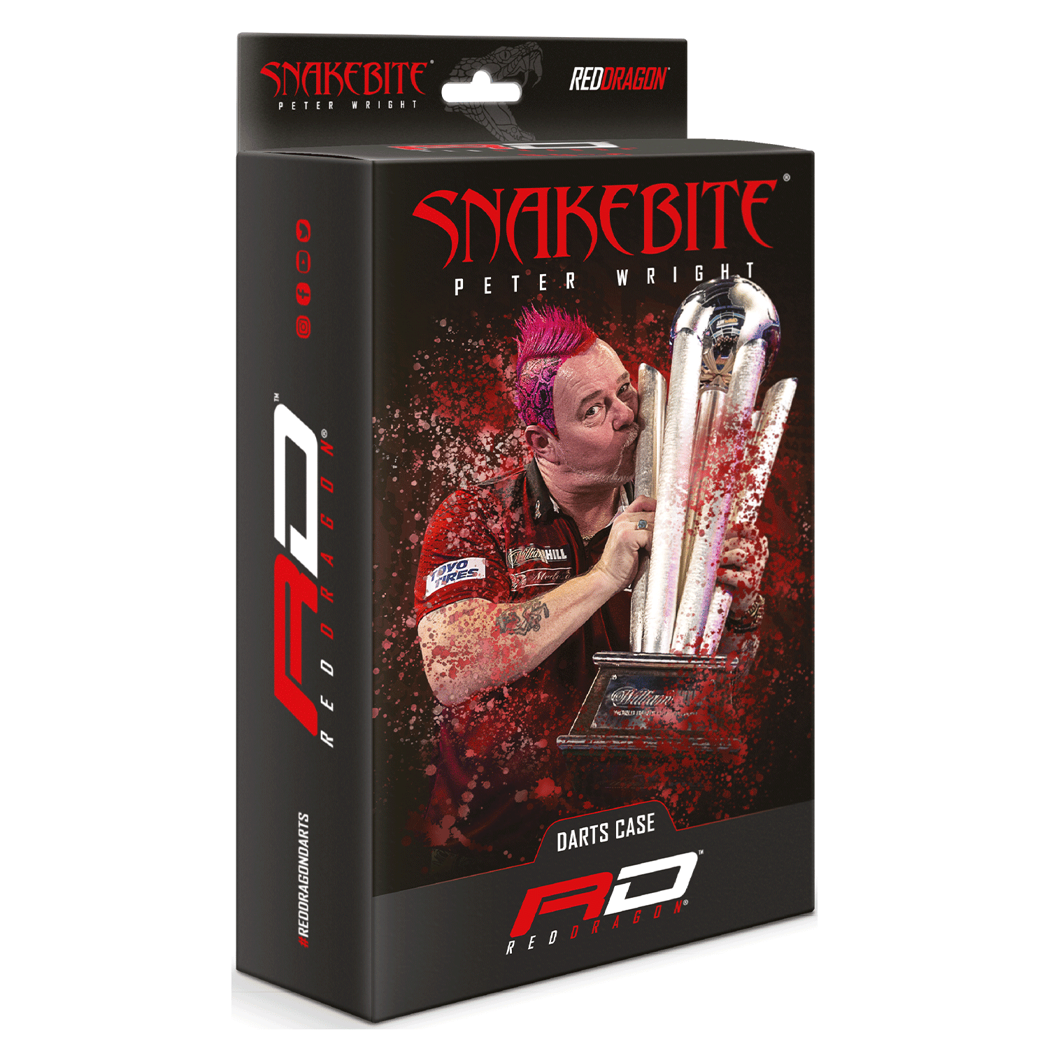 Red Dragon Peter Wright Snakebite Super Tour Darttasche