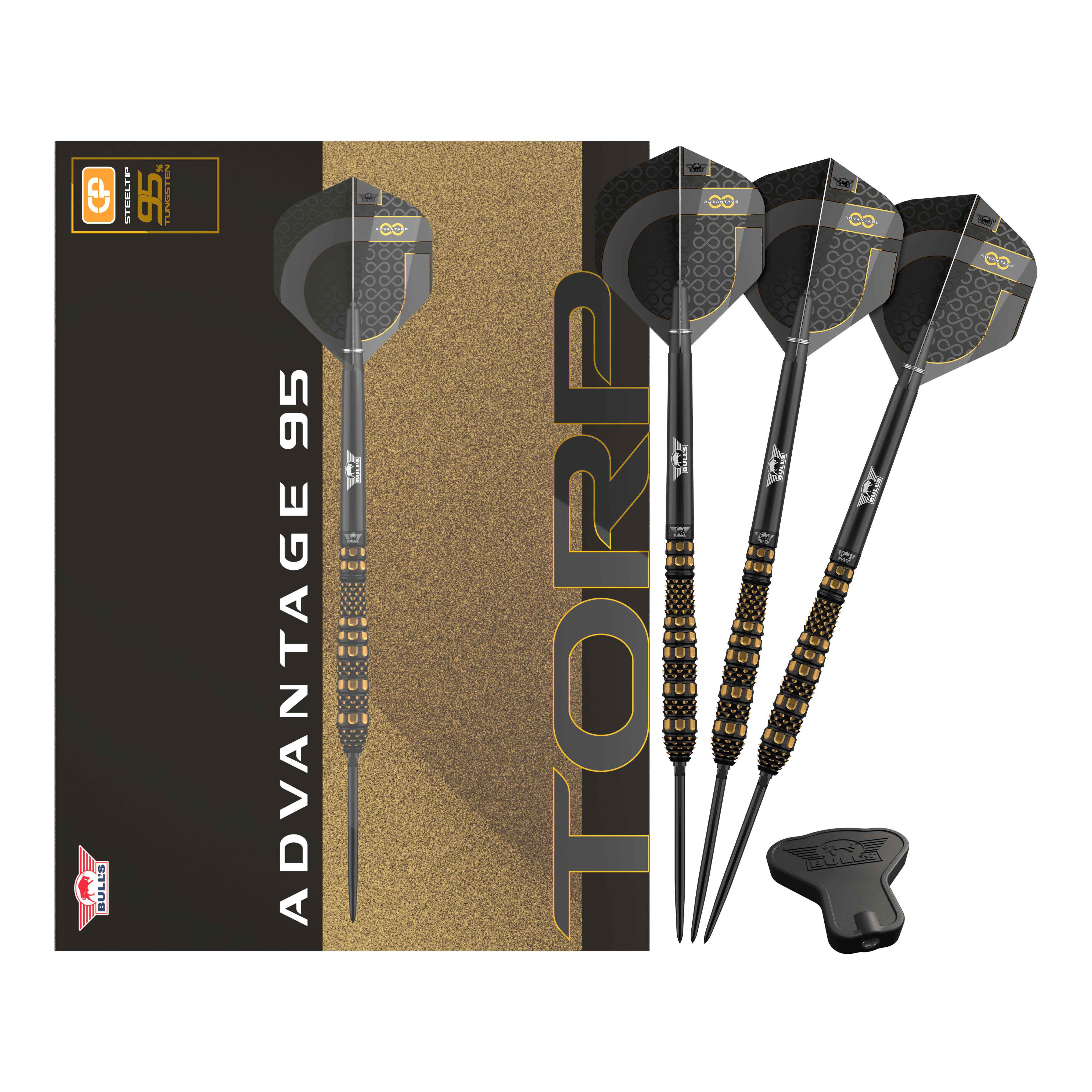 Bulls NL Advantage 95 Torp Convertible Point Steeldarts