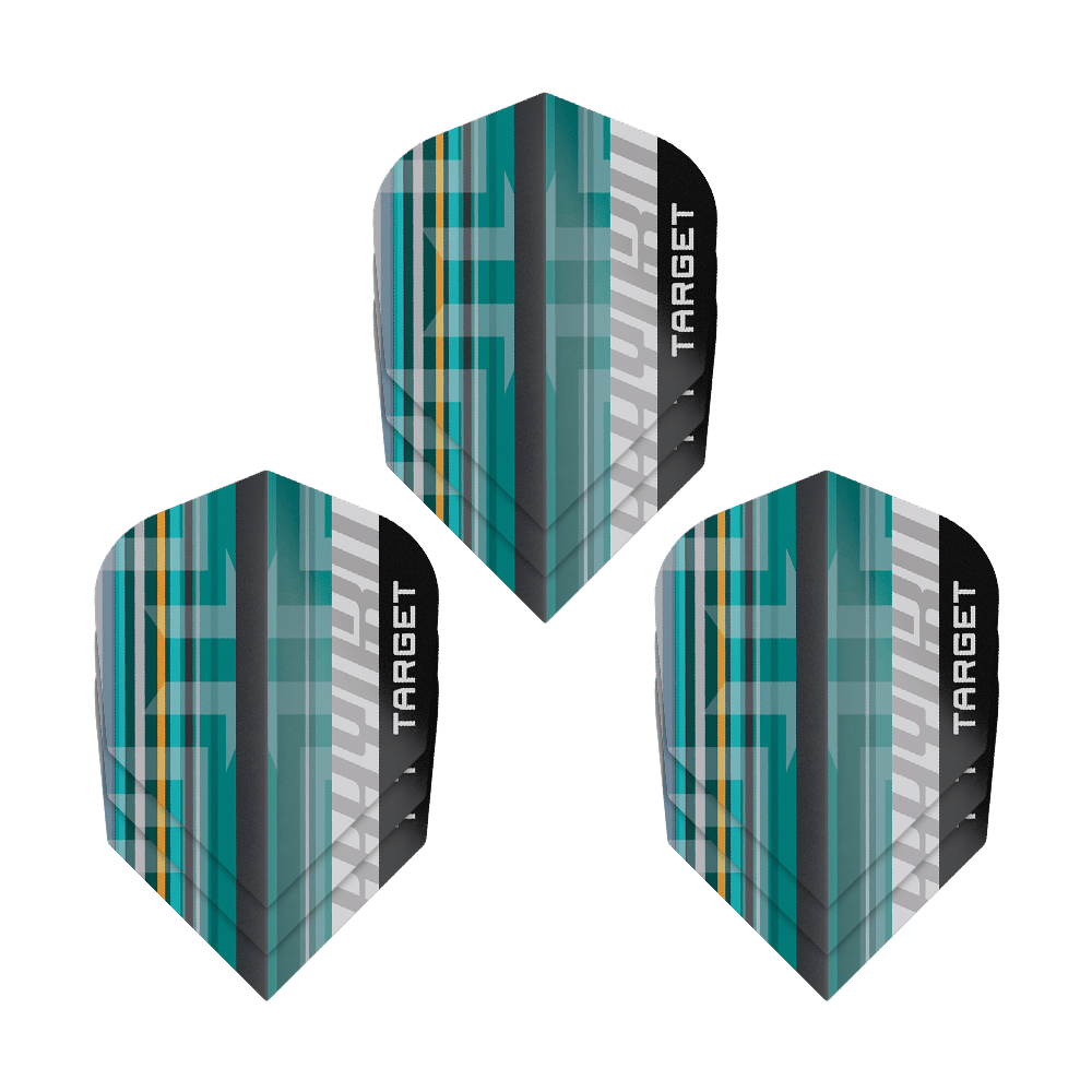 Target ProUltra Hydro No6 Flights - 3 Sets Dieses Bild zeigt die Target ProUltra Hydro No6 Flights - 3 Sets. Die Flights sind speziell für Dartspieler entwickelt.