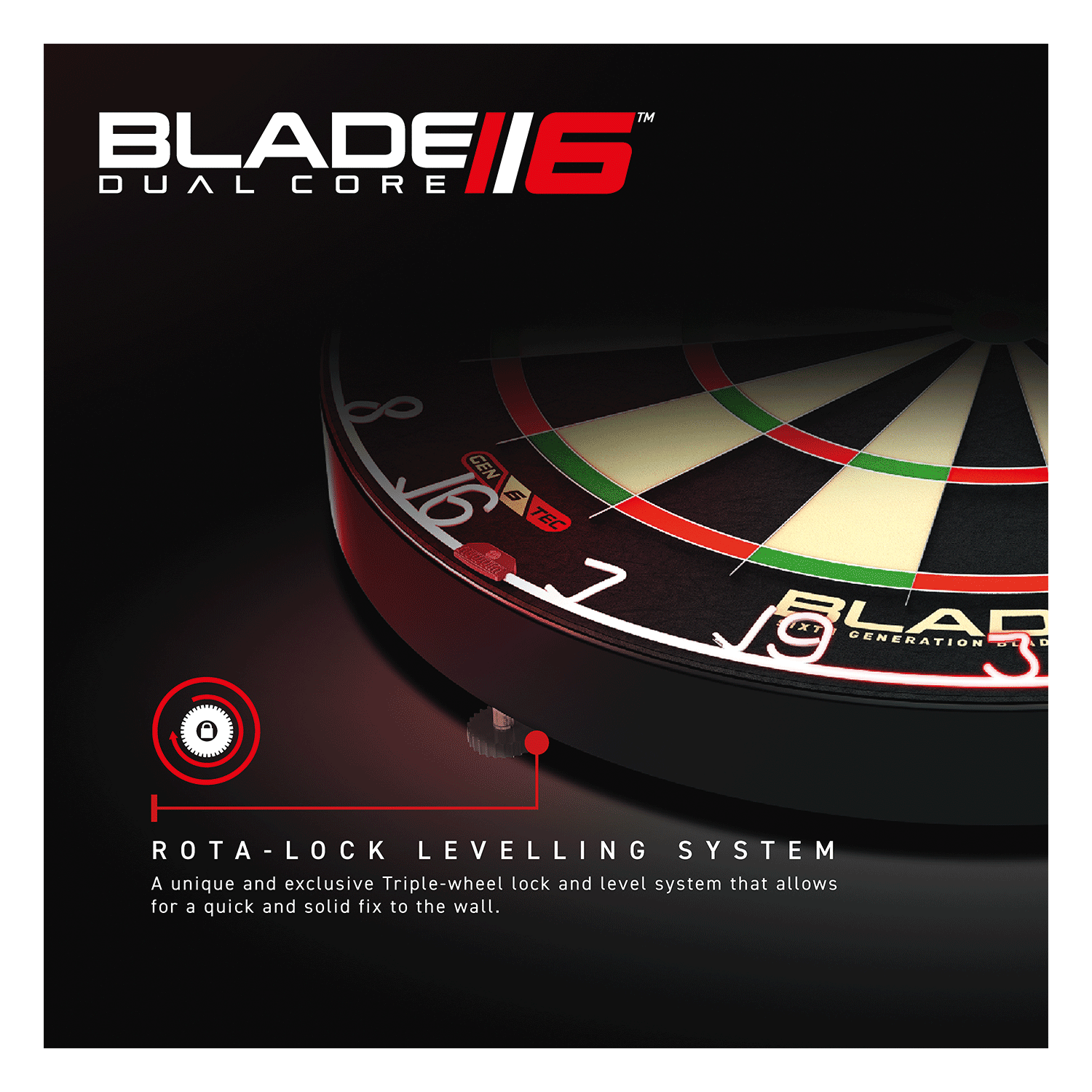 Winmau Blade 6 Dual Core Dartboard