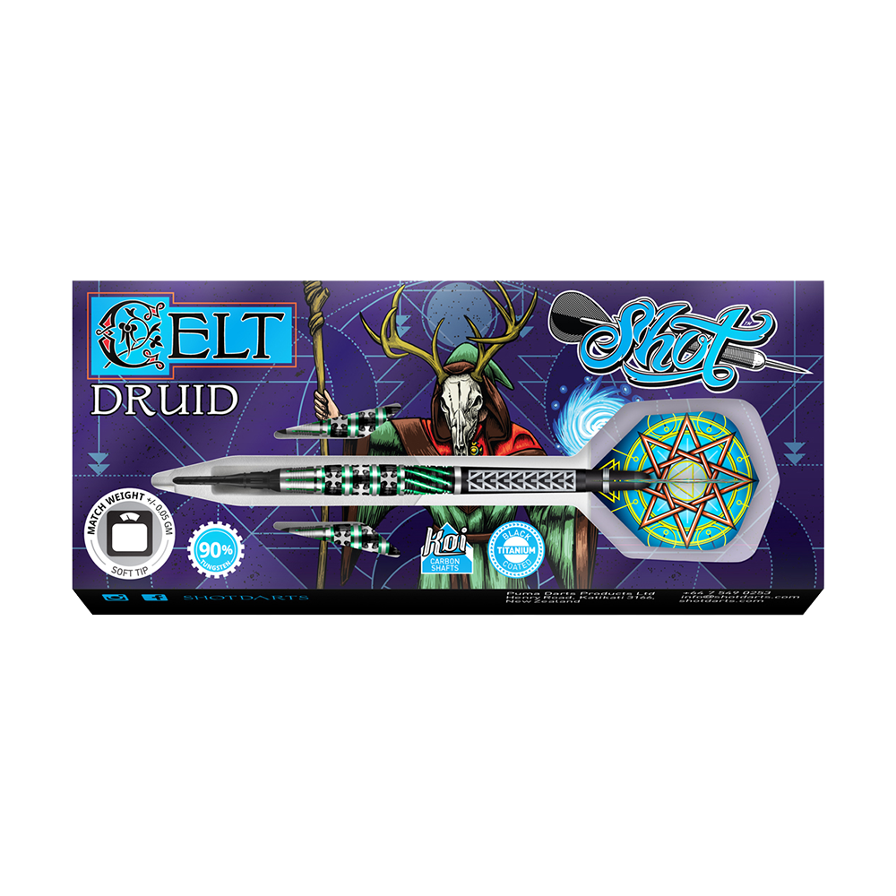 Shot Celt Druid Softdarts