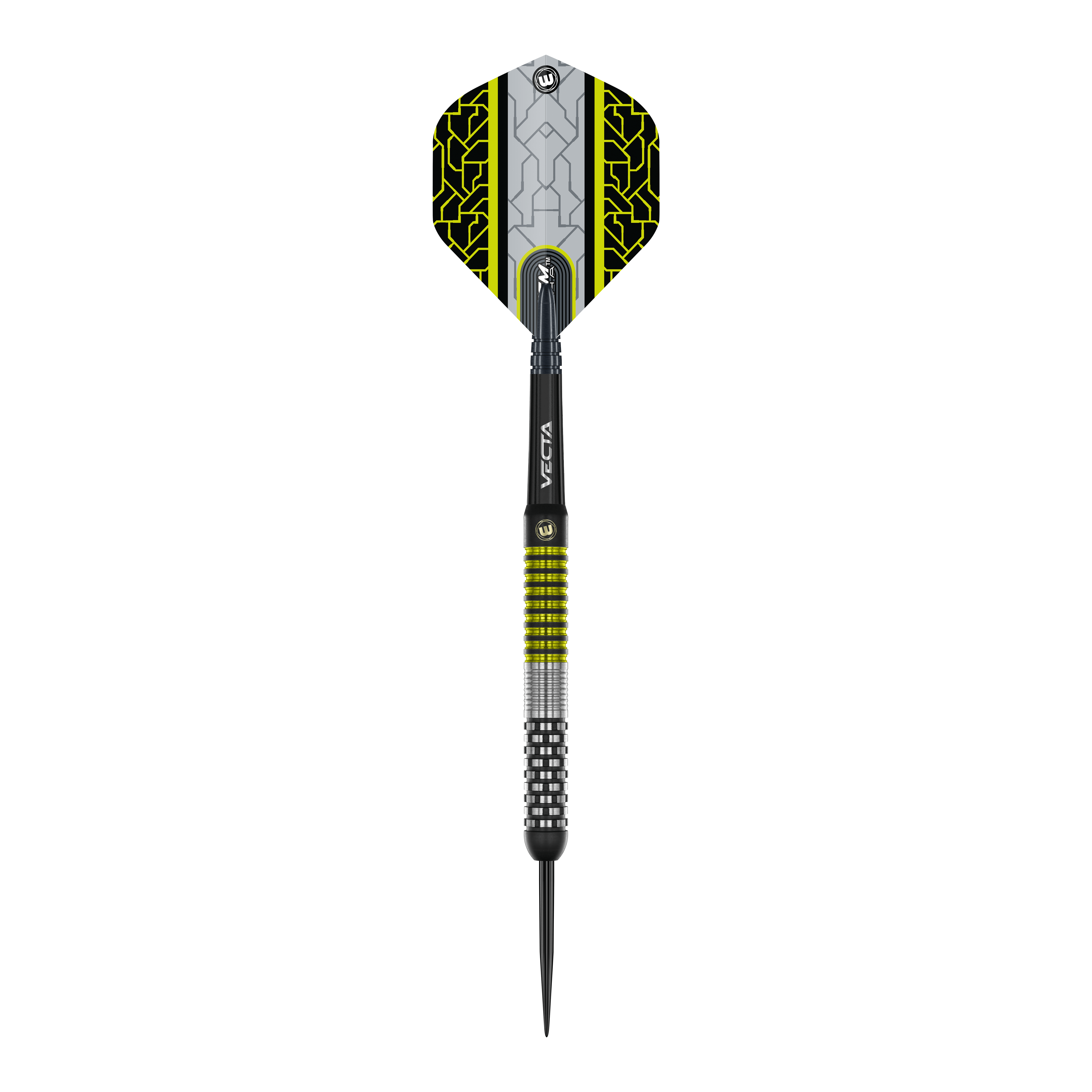 Winmau Team 360 Cori Wiltshire Steeldarts - 24g Das Produkt zeigt die Winmau Team 360 Cori Wiltshire Steeldarts mit 24 Gramm Gewicht. Diese Darts sind robust und für anspruchsvolle Spiele geeignet.