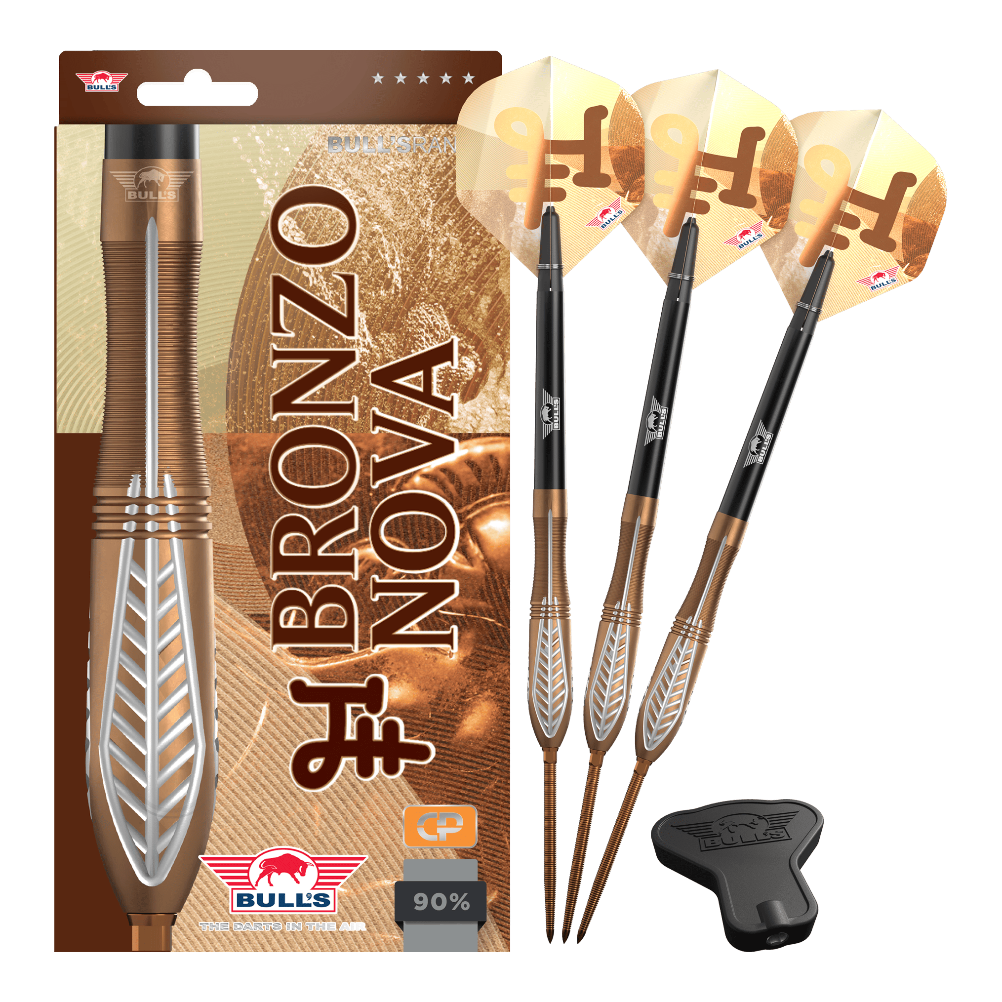 Bulls NL Bronzo Nova Convertible Point Steeldarts