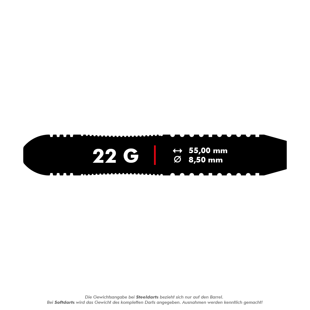 Target Rob Cross Brass Steeldarts - 22g