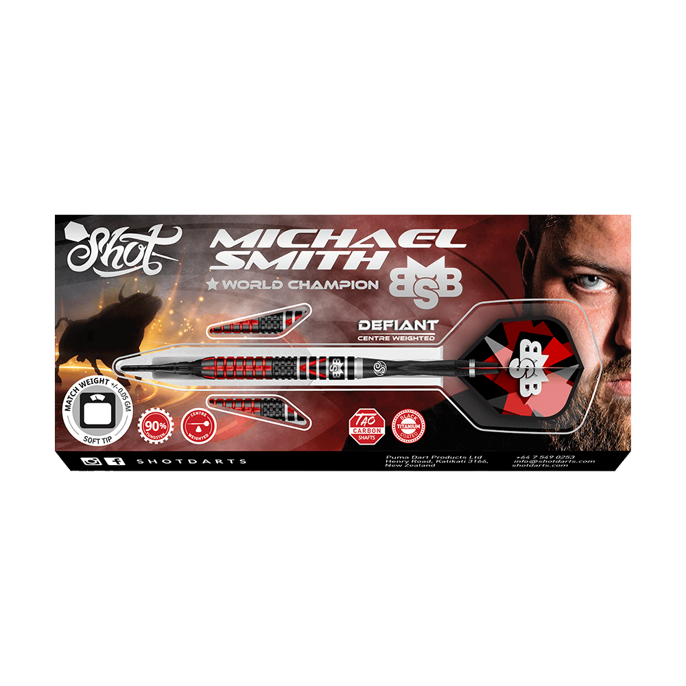 Shot Michael Smith Defiant Softdarts