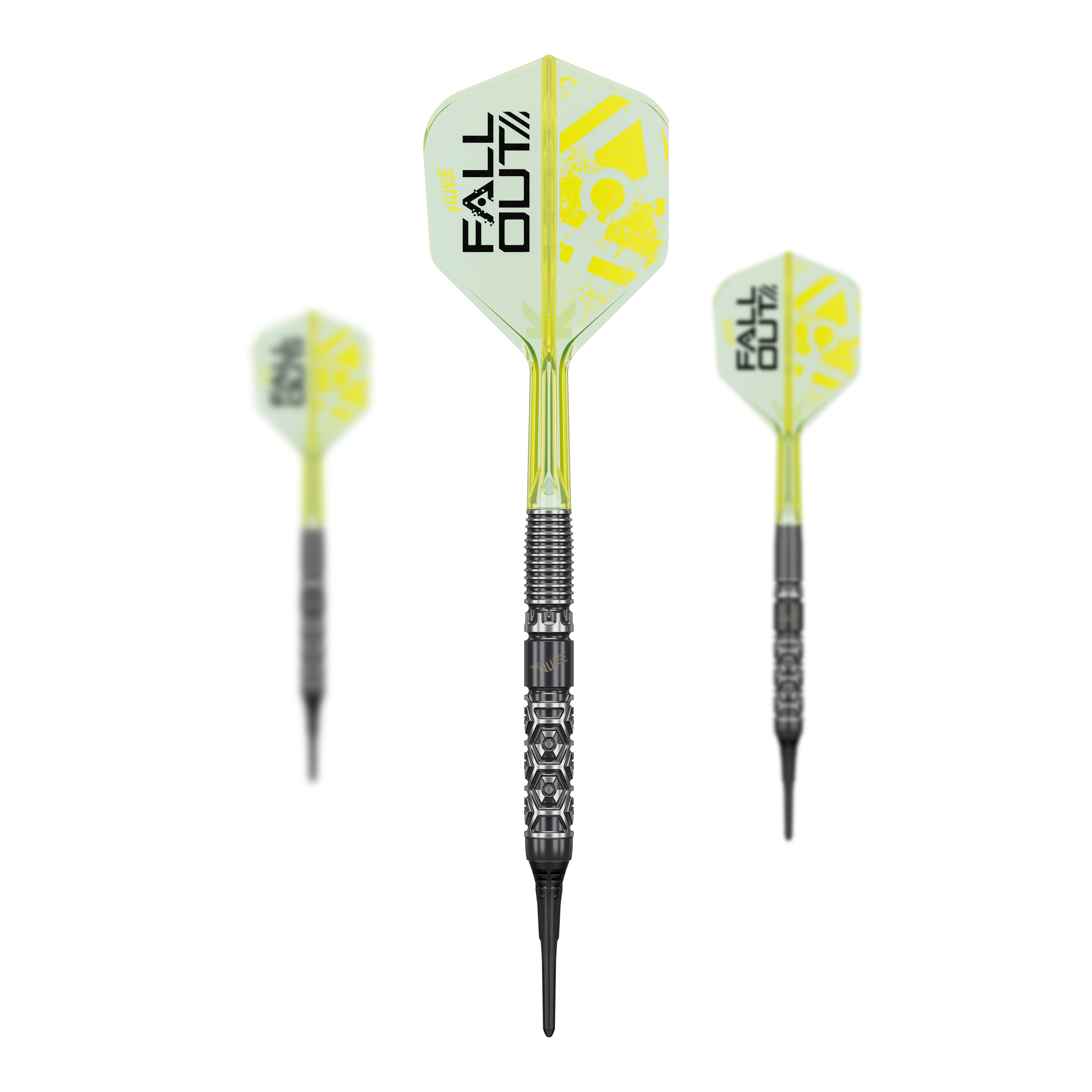 Target Luke Littler Nuke Fallout Softdarts - 19g Target Luke Littler Nuke Fallout Softdarts - 19g