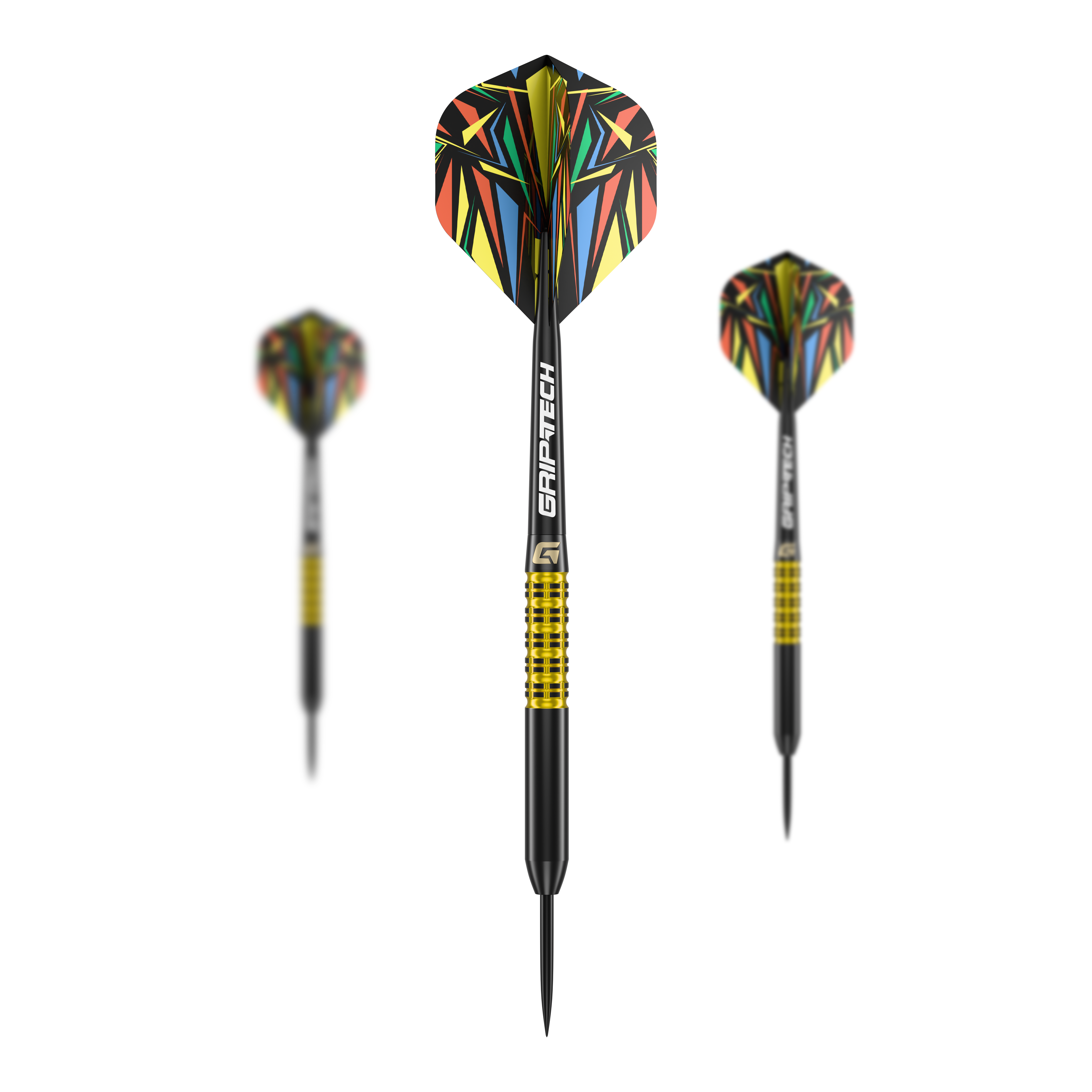 GOAT Athlete Yellow Brass Steeldarts - 12g